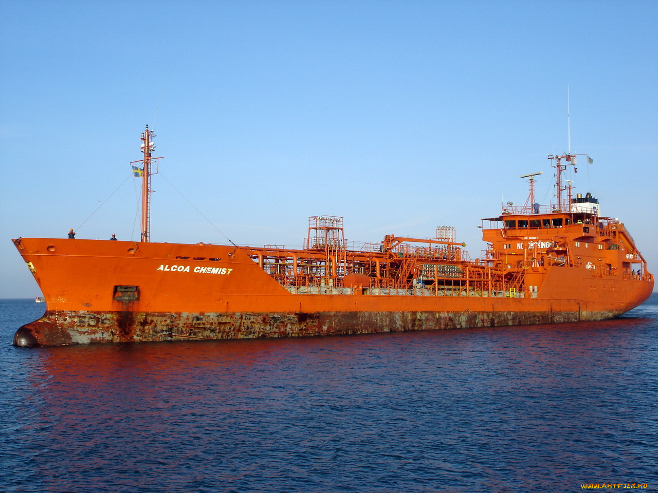 alcoa, chemist, корабли, баржи