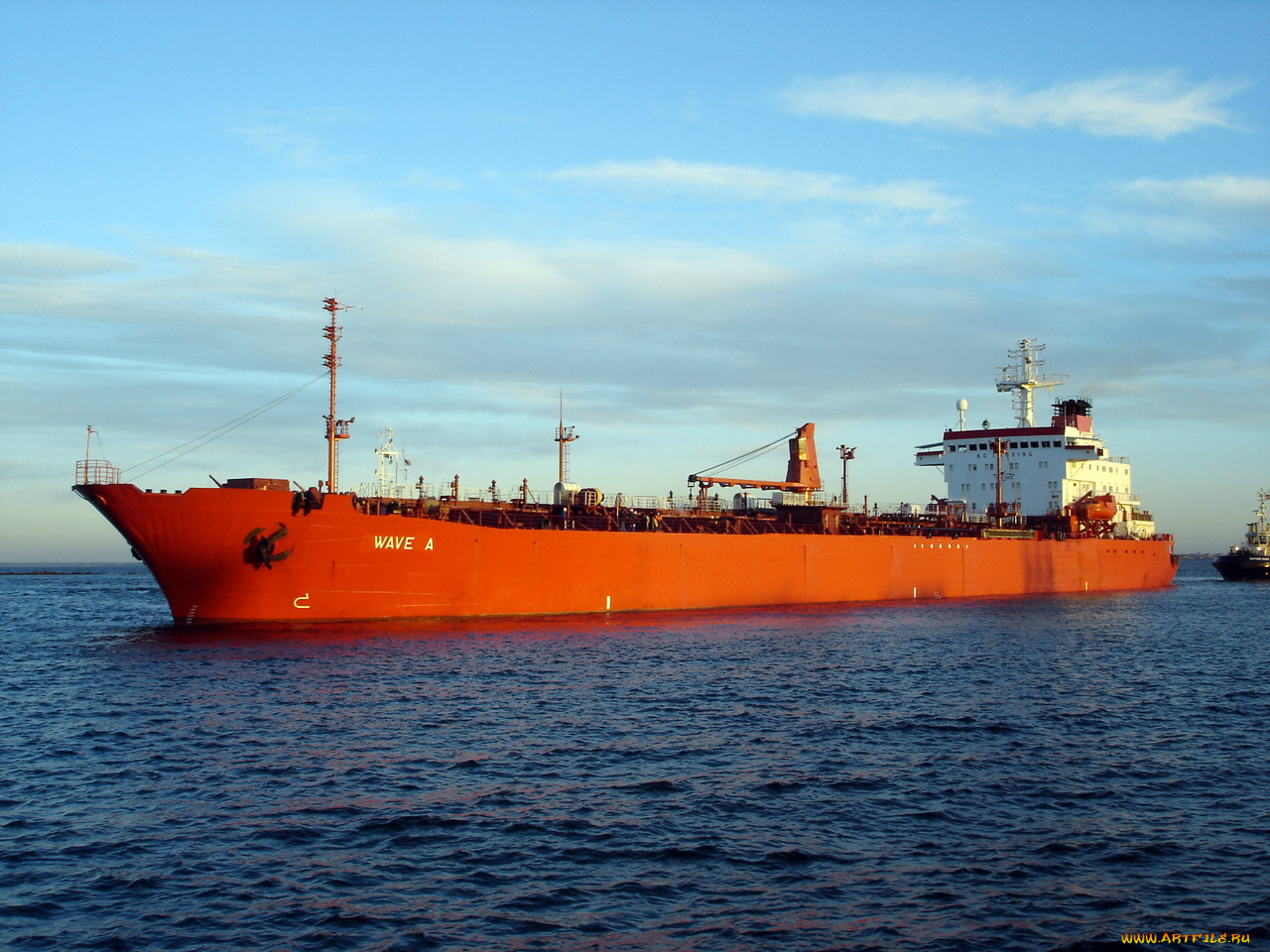 wave, корабли, баржи