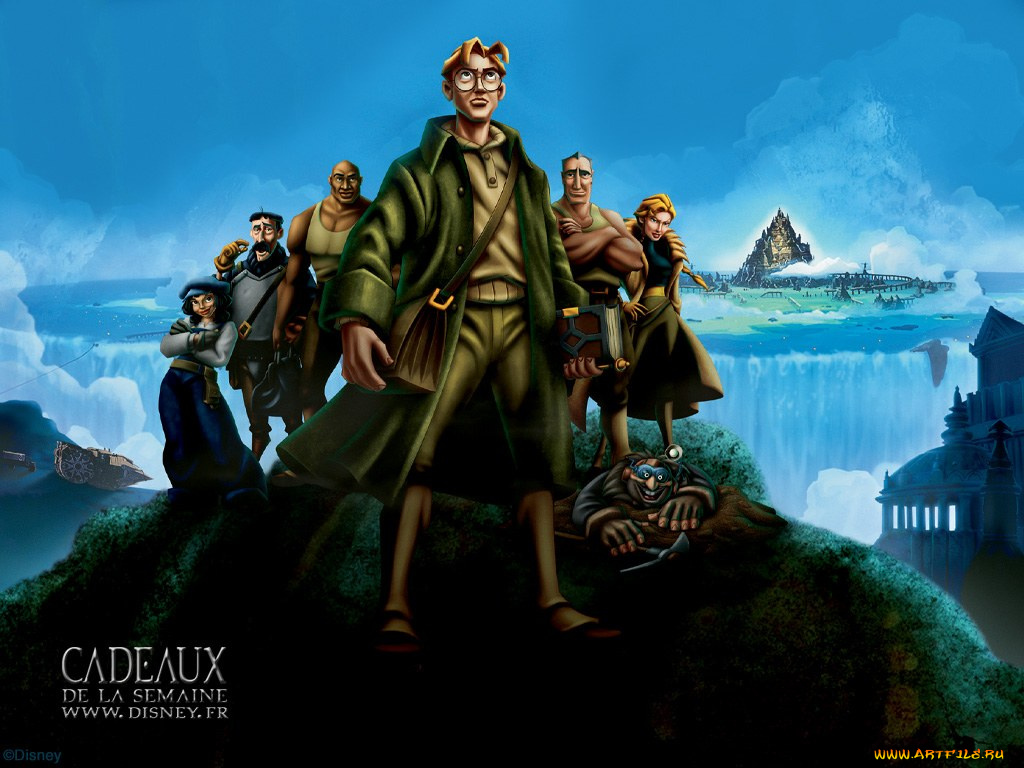 мультфильмы, atlantis