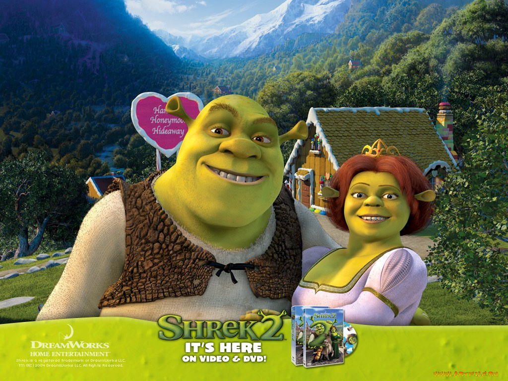 мультфильмы, shrek
