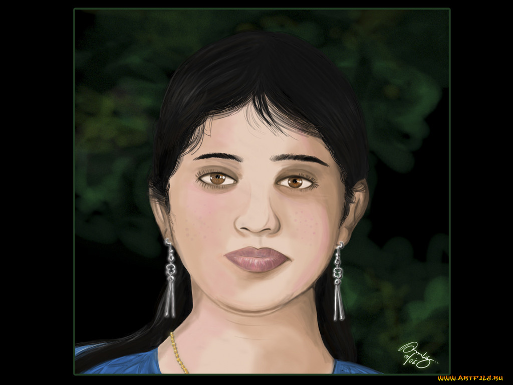 рисованные, люди