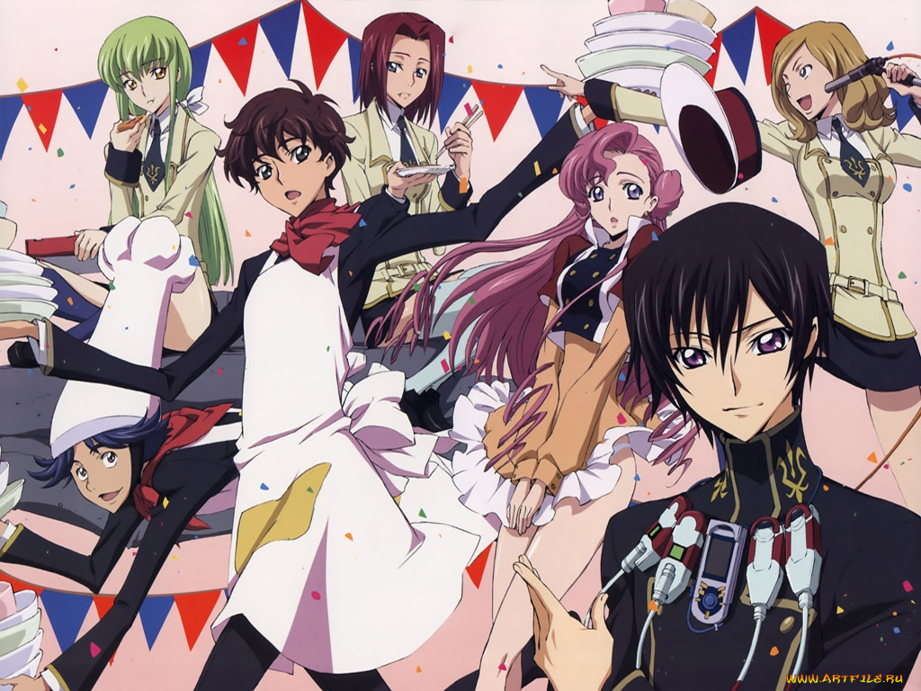 аниме, code, geass