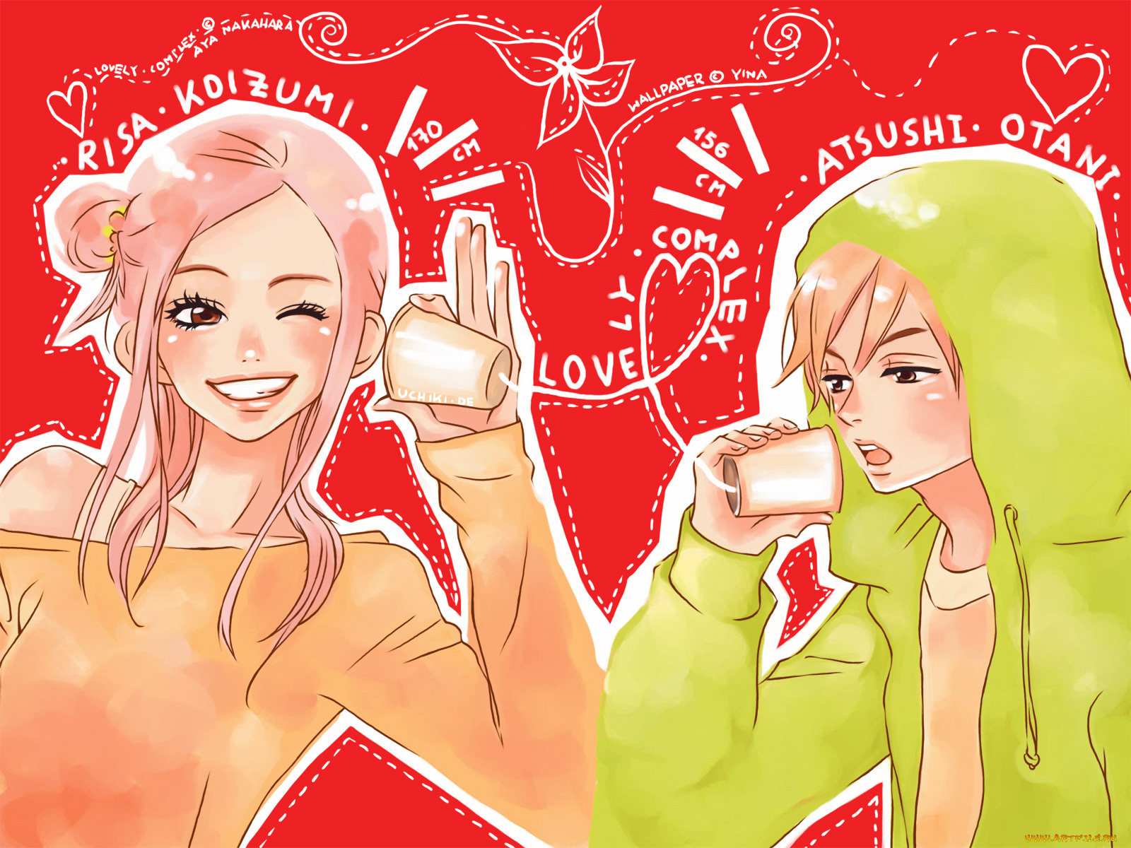 аниме, lovely, complex