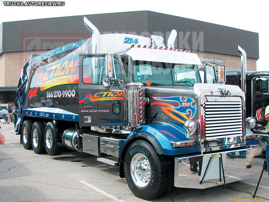 автомобили, мусоровозы