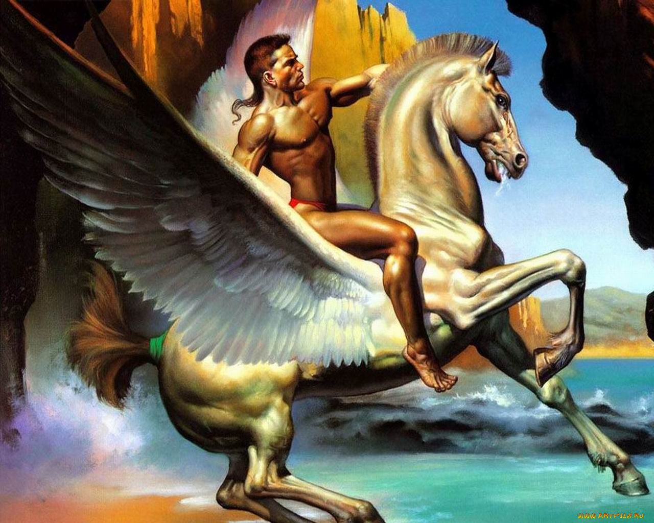 фэнтези, пегасы