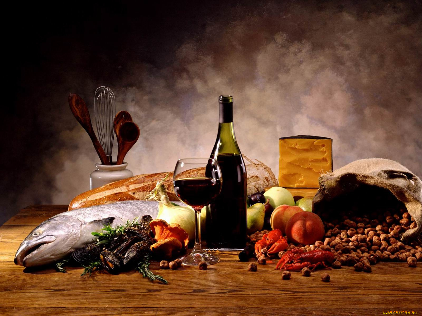 еда, натюрморт
