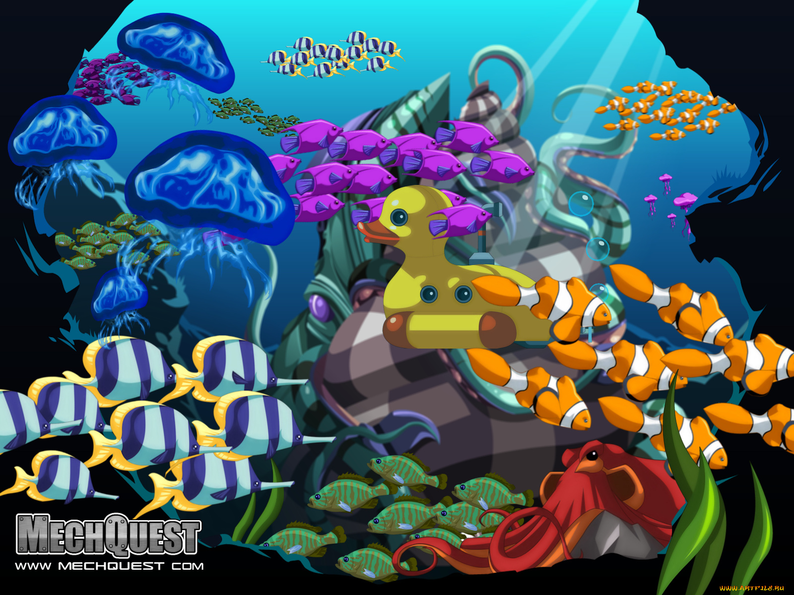 mechquest, видео, игры