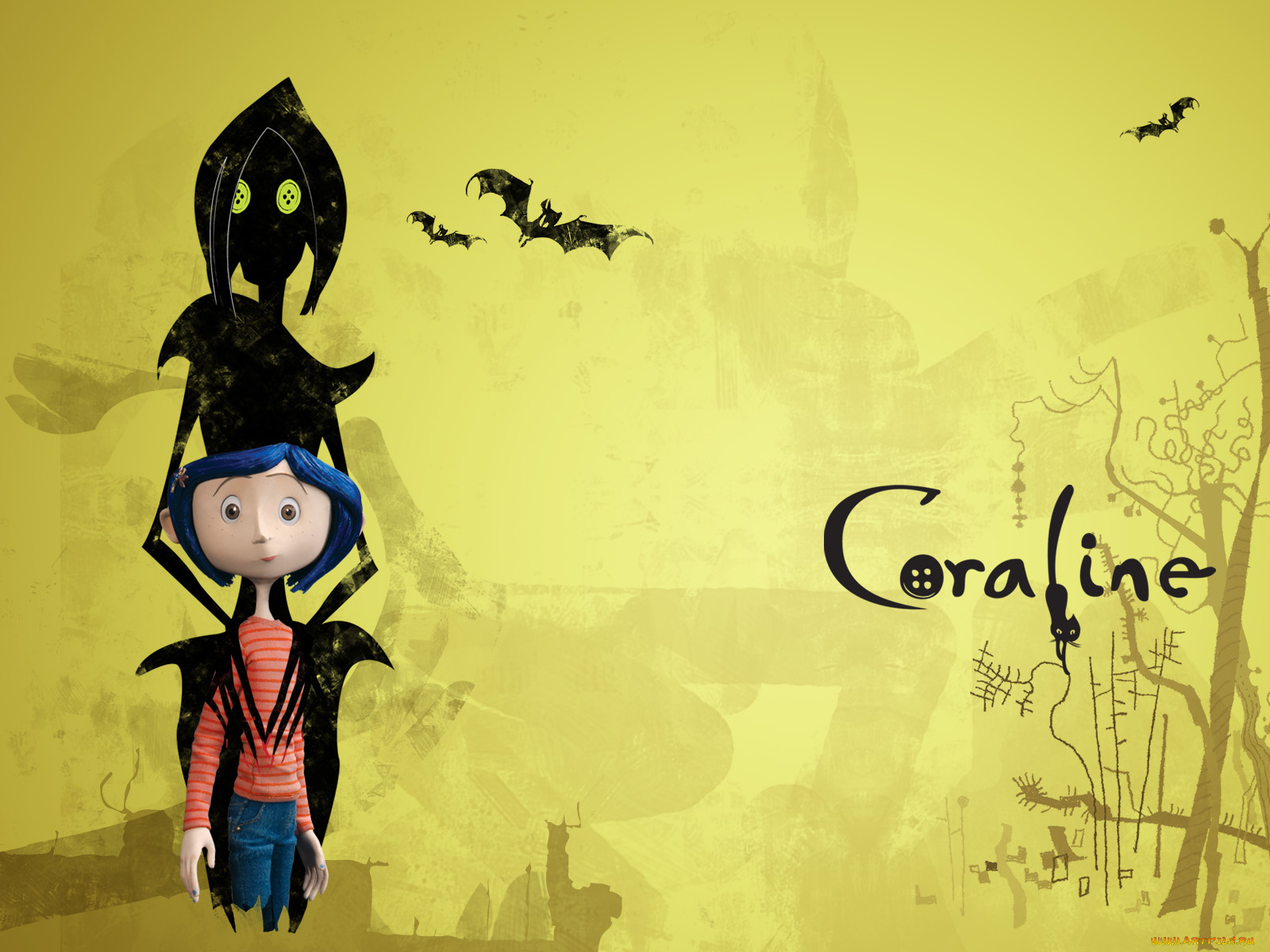 мультфильмы, coraline