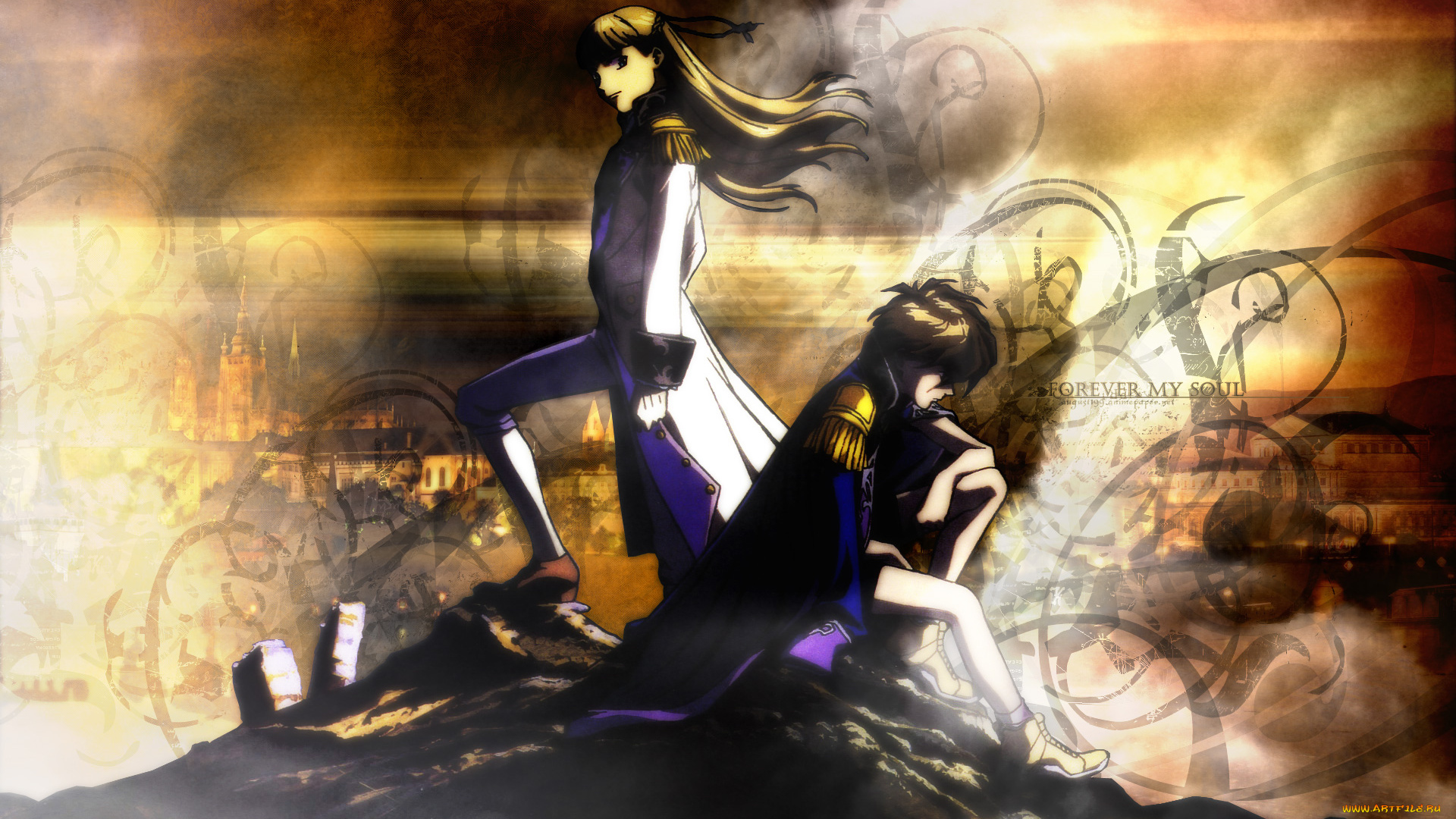 аниме, le, chevalier, d`eon