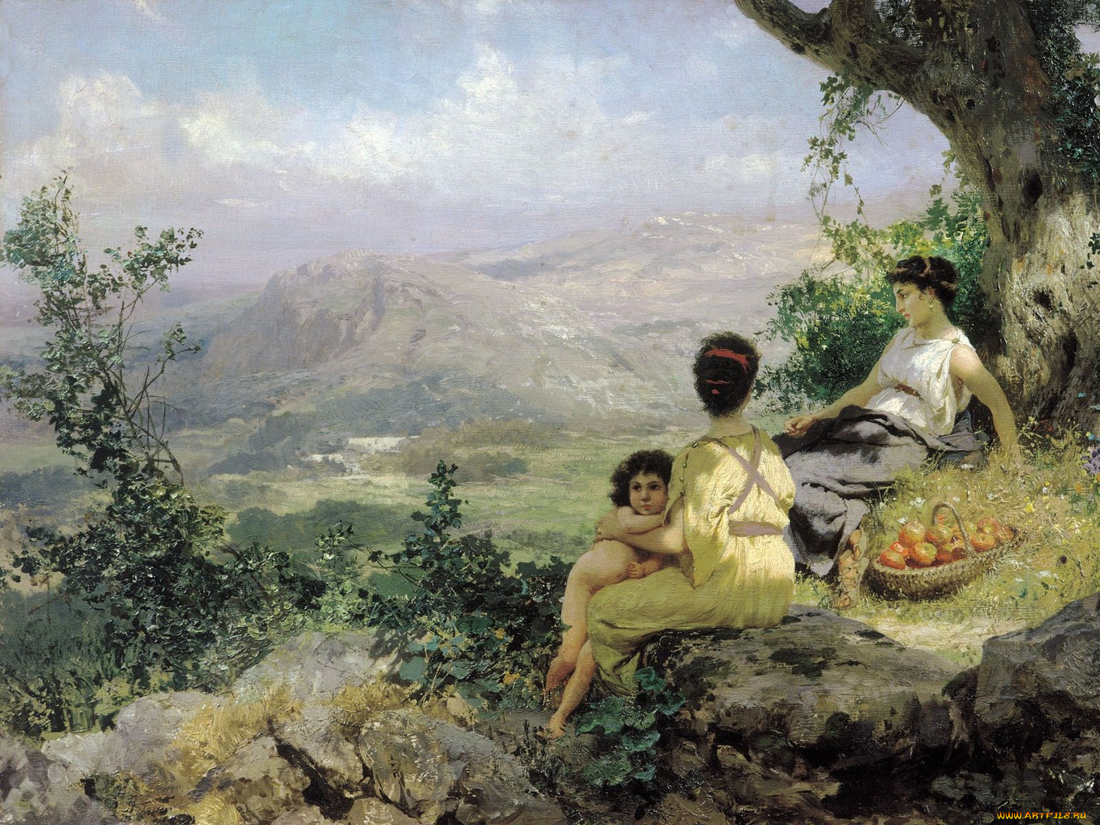 генрих, семирадский, рисованные