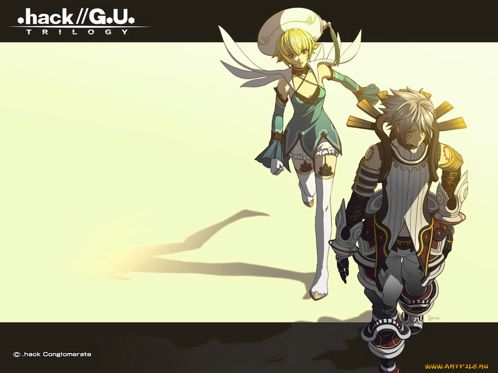 аниме, hack, sign