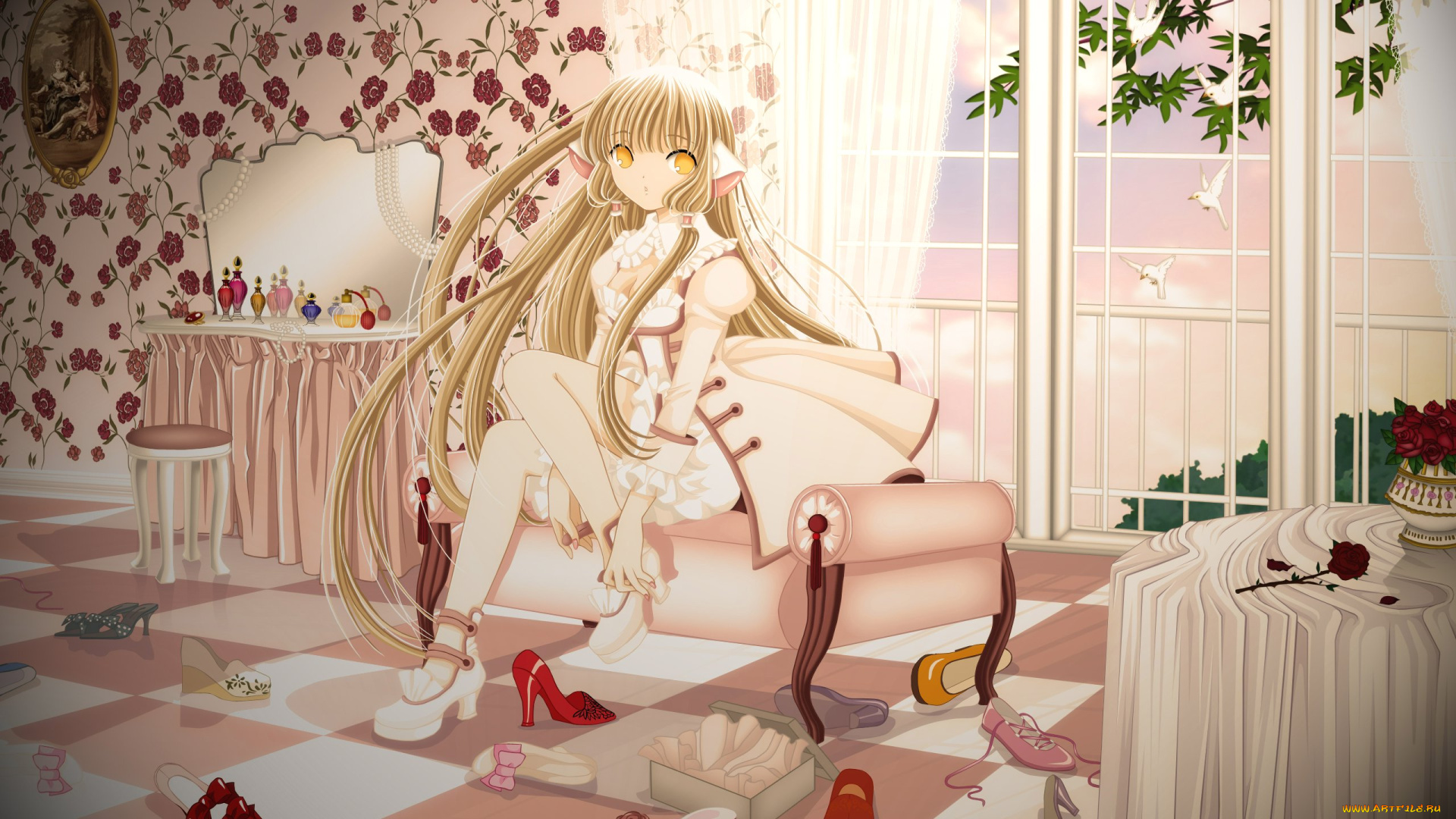 chobits, аниме