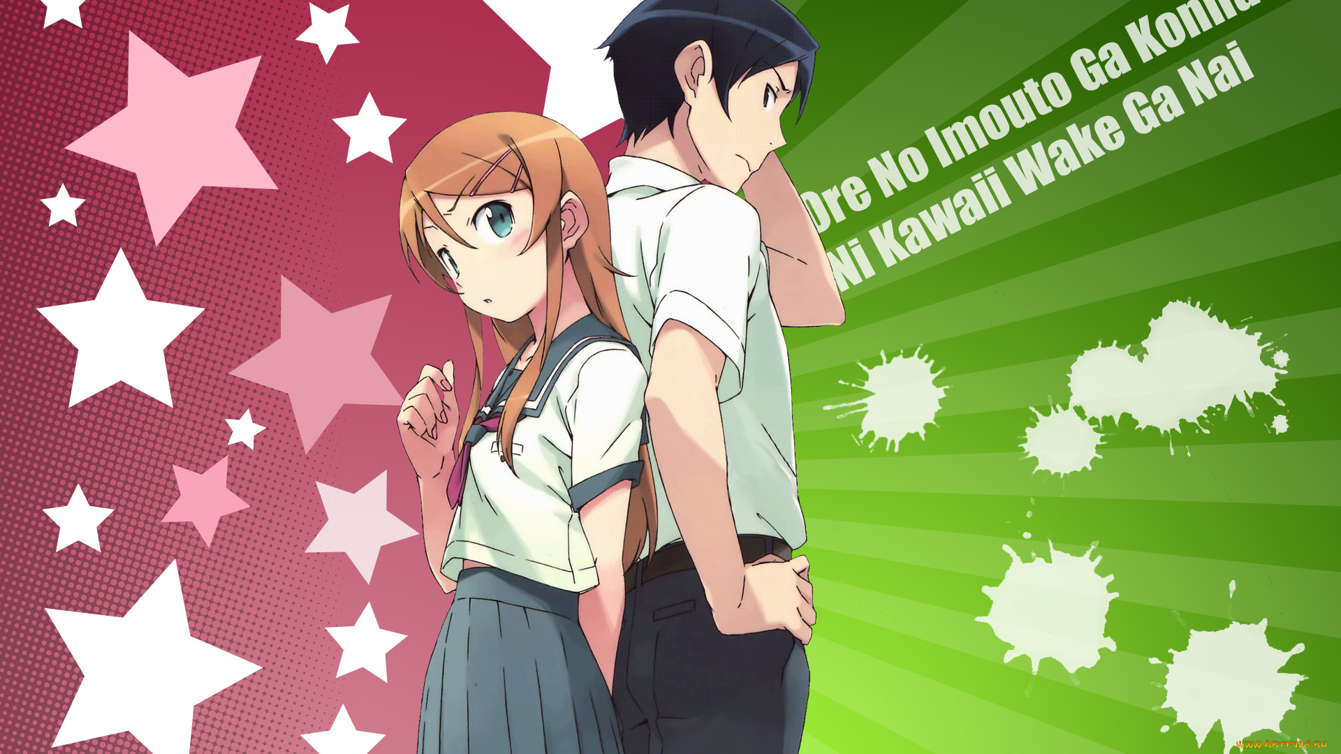 ore, no, imouto, ga, konna, ni, kawaii, wake, nai, аниме, oreimo