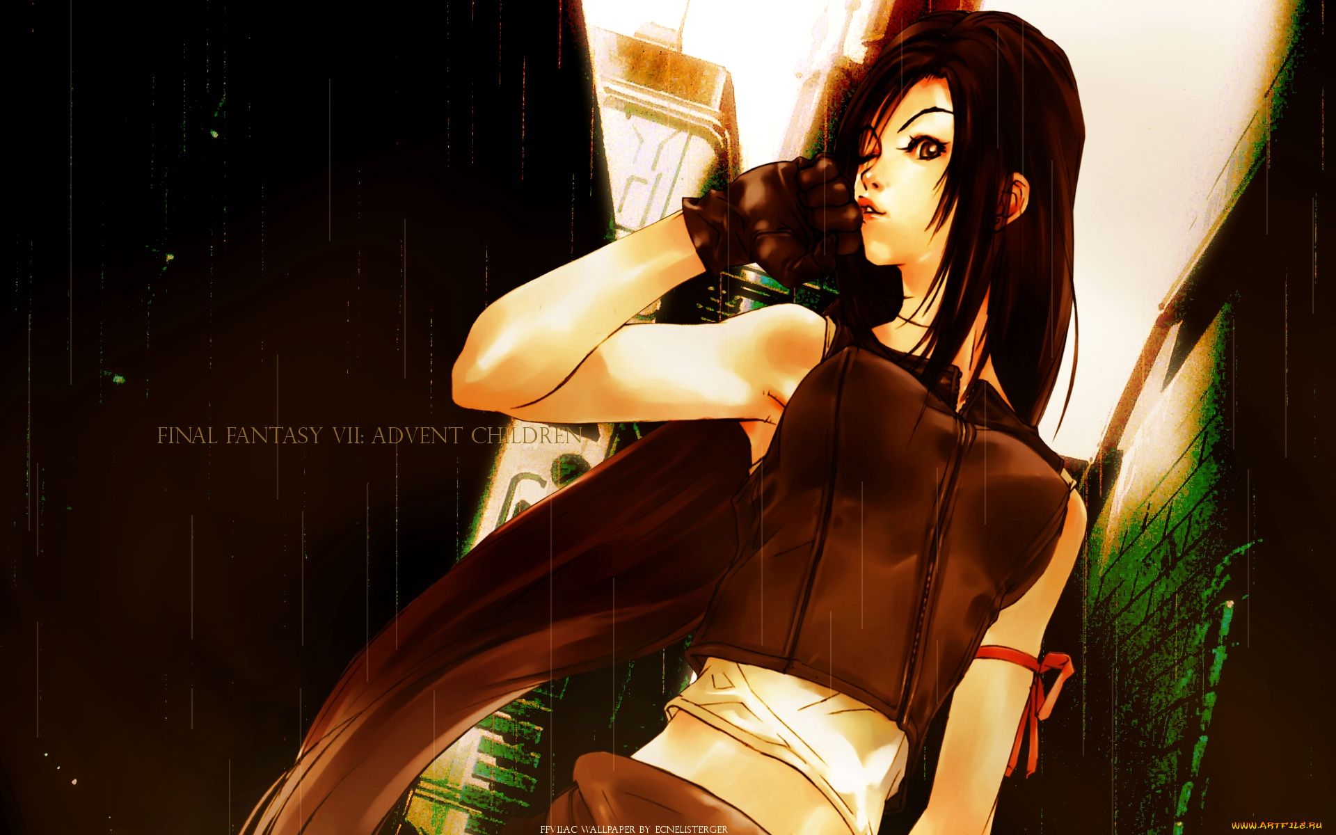 final, fantasy, vii, advent, children, аниме