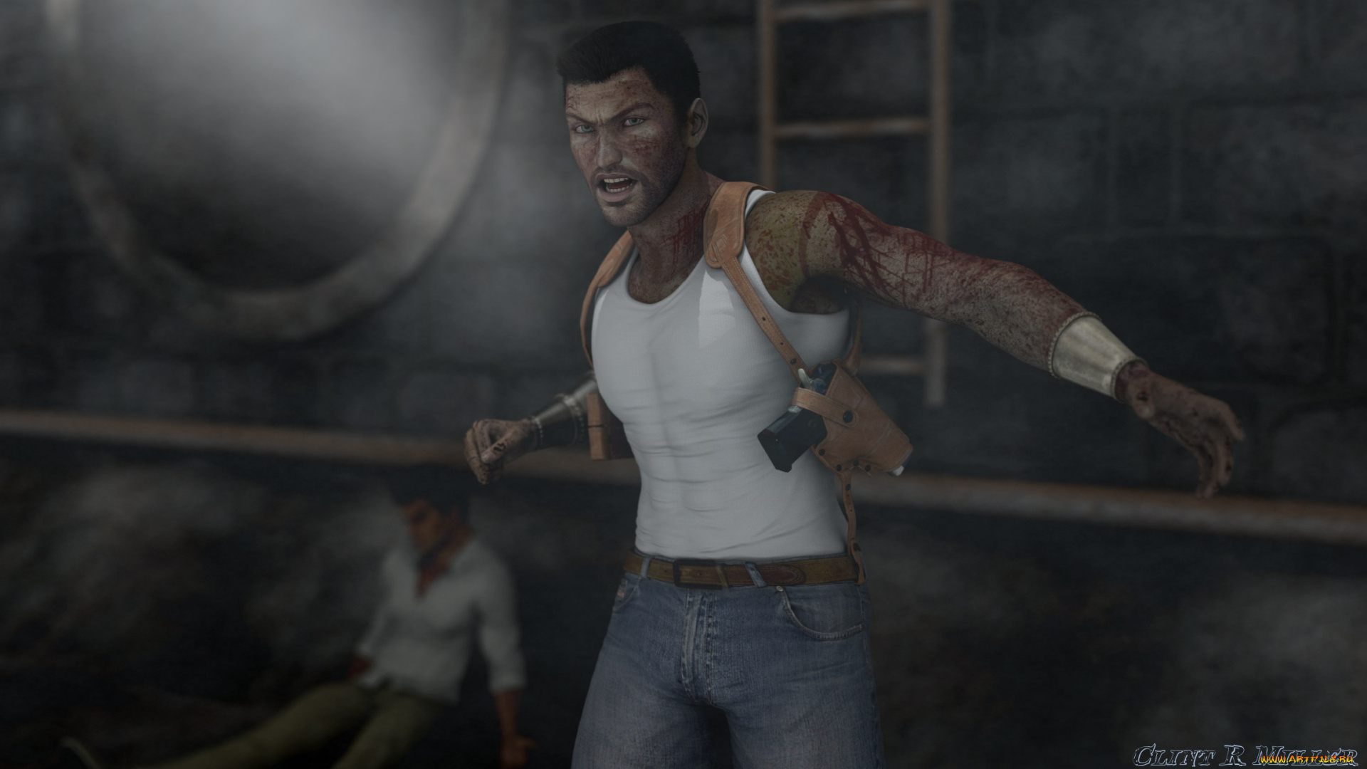 3д, графика, fantasy, , фантазия, мужчина