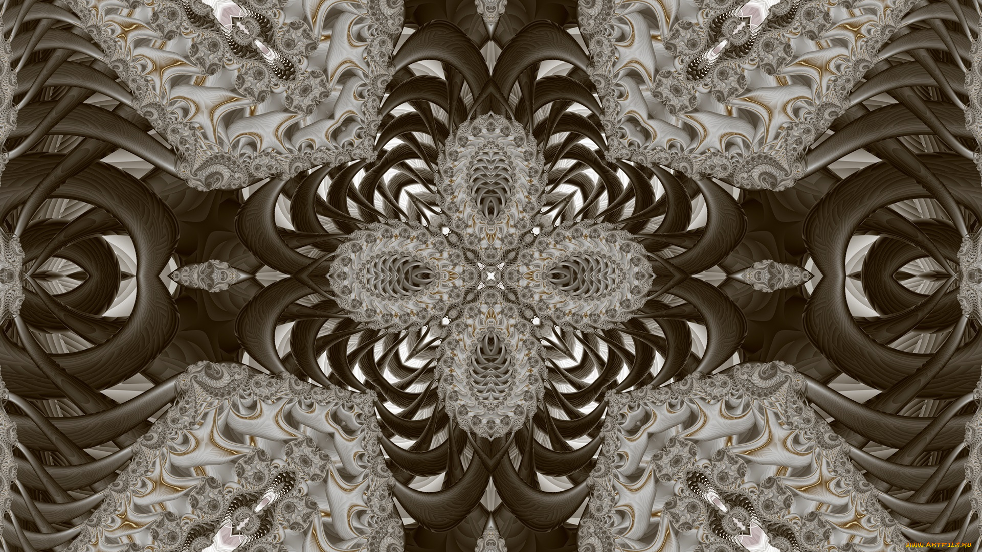 3д, графика, fractal, , фракталы, узор, цвета, фон