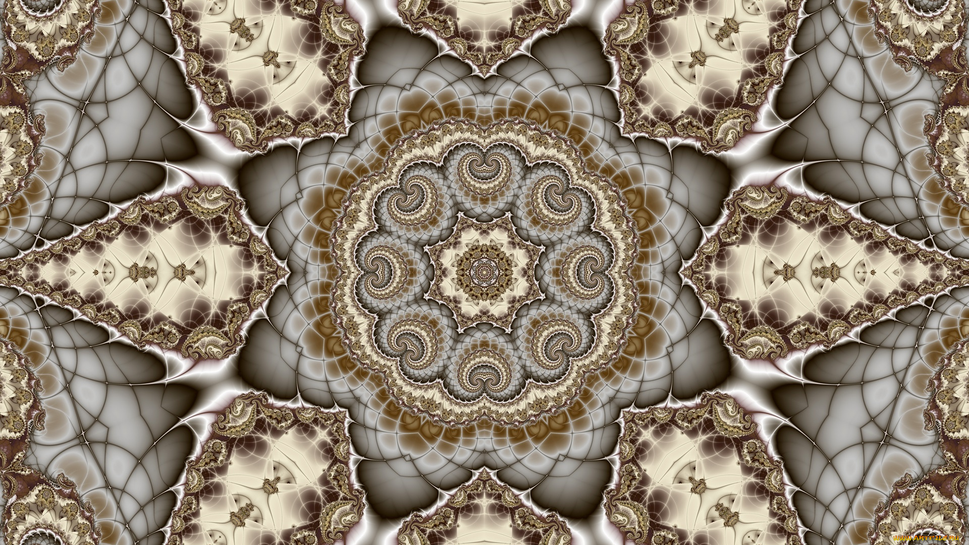 3д, графика, fractal, , фракталы, узор, цвета, фон