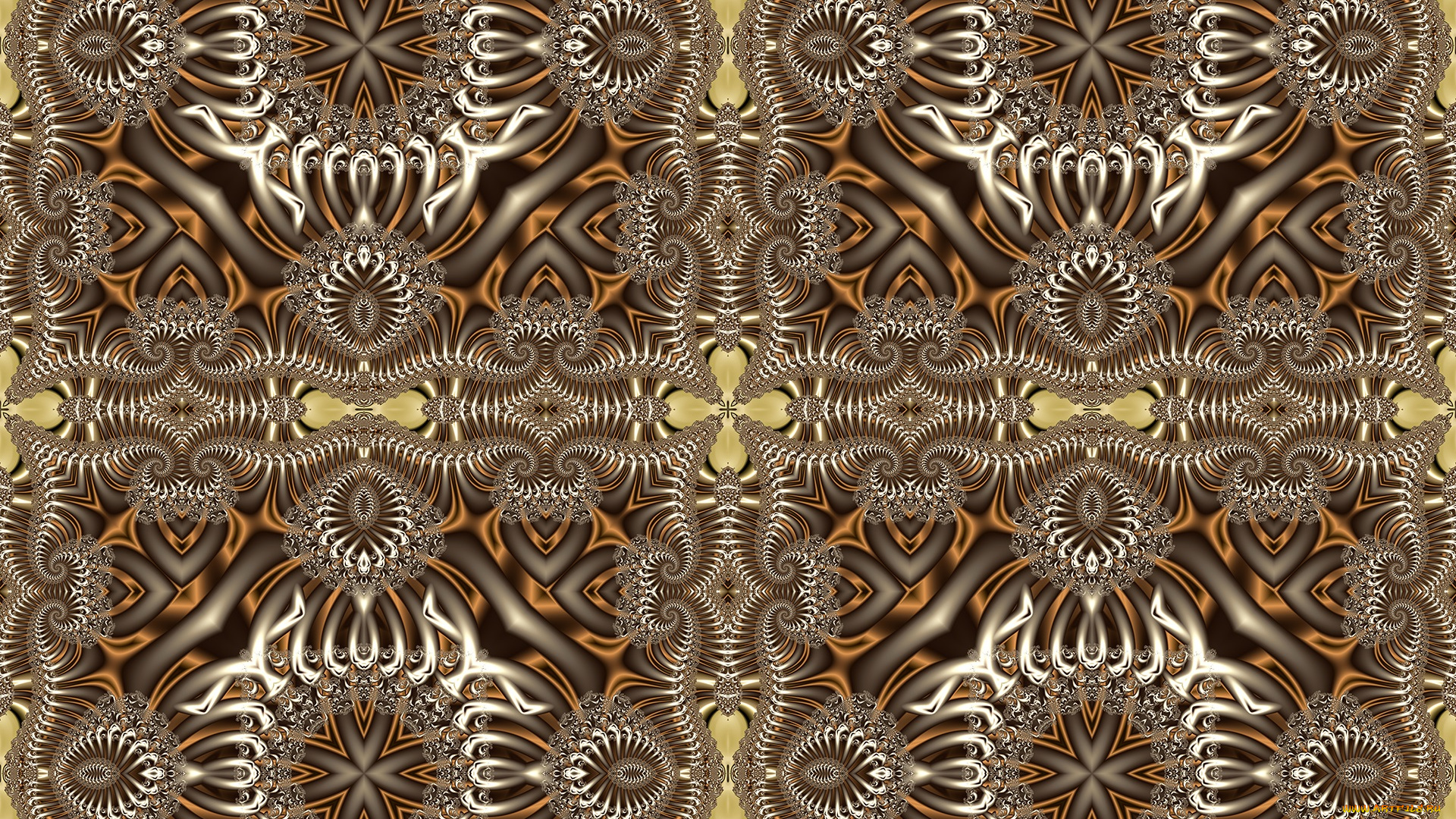 3д, графика, fractal, , фракталы, взгляд, девушка