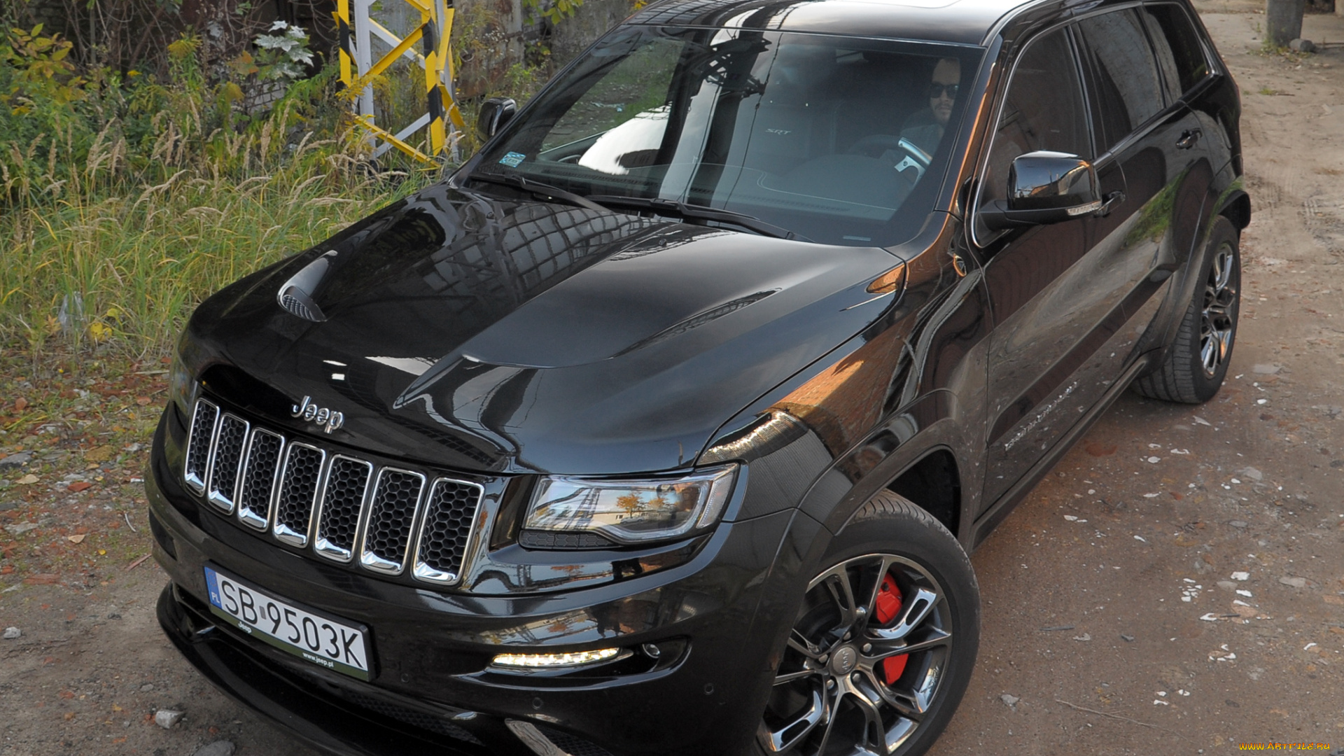 автомобили, jeep, grand, eu-spec, srt, cherokee, темный