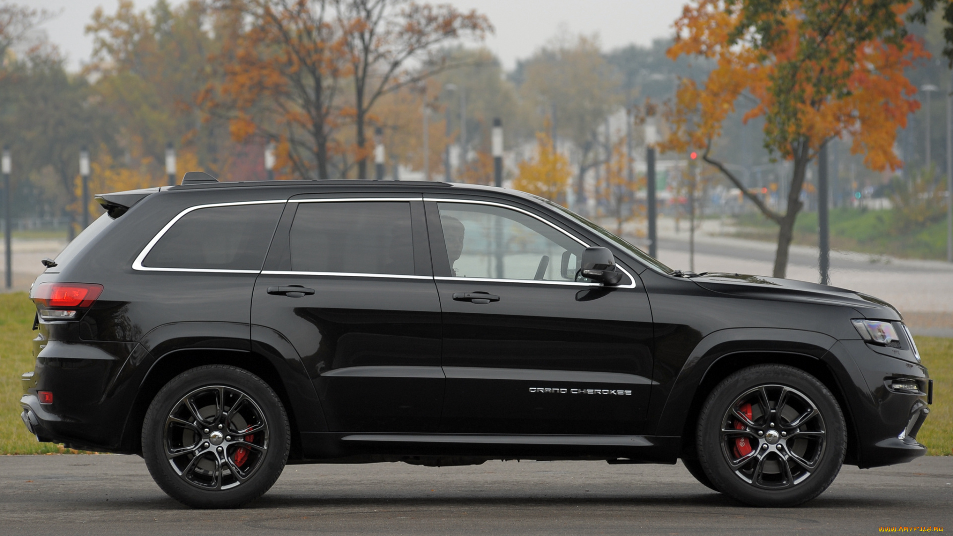 автомобили, jeep, srt, cherokee, темный, eu-spec, grand