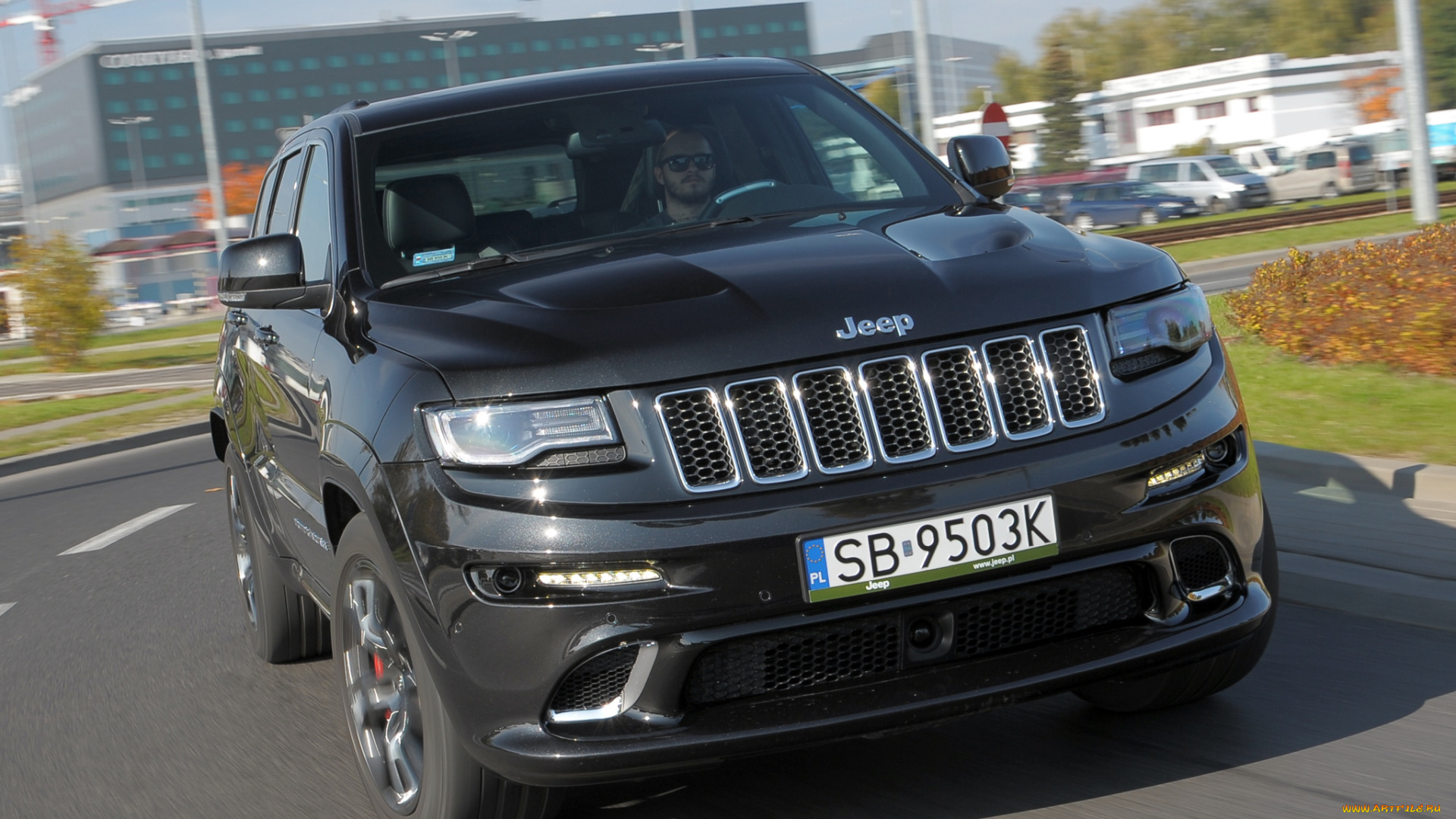 автомобили, jeep, темный, eu-spec, srt, cherokee, grand