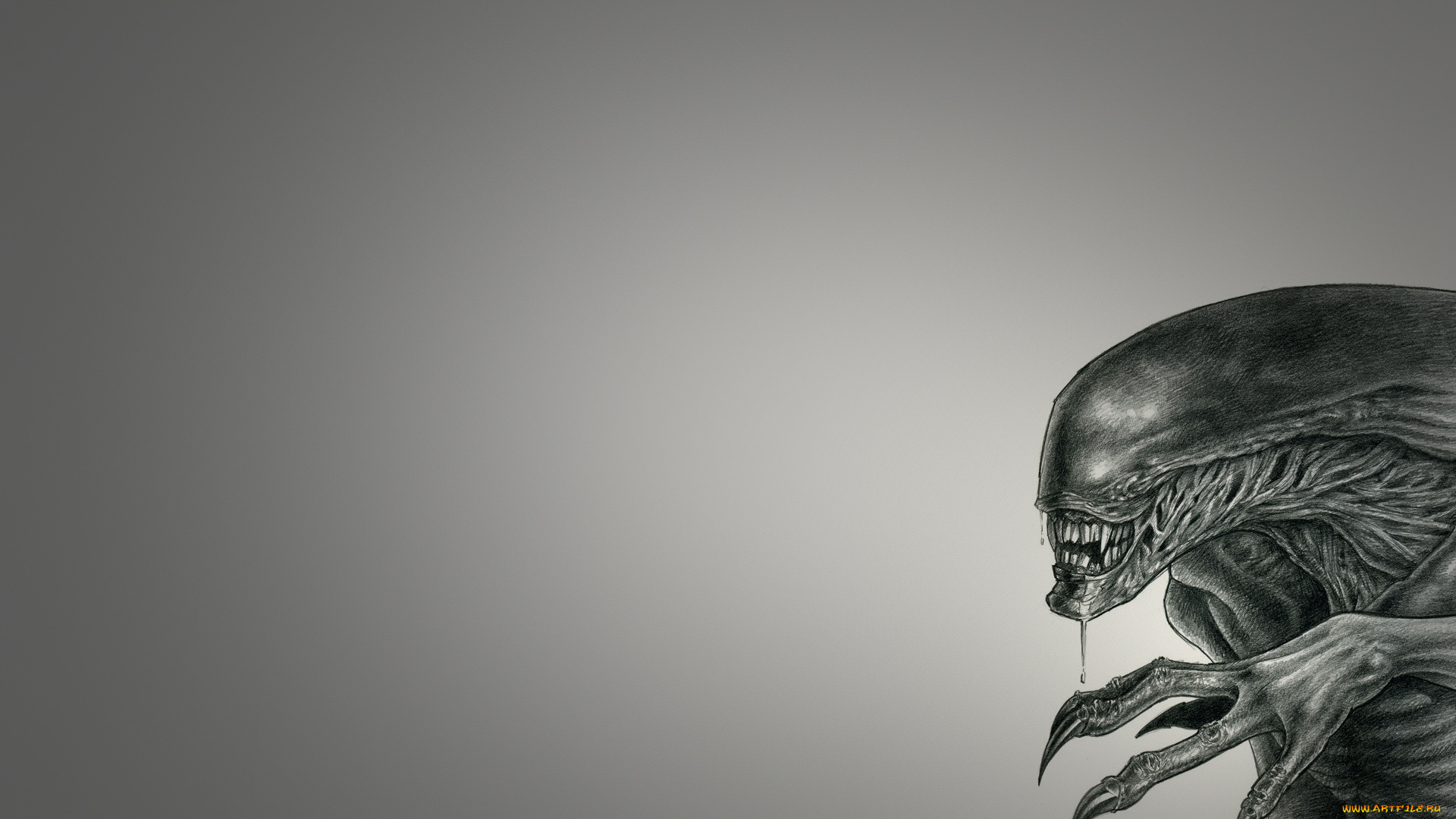 Чужой, рисованные, комиксы, пришелец, alien, чужой