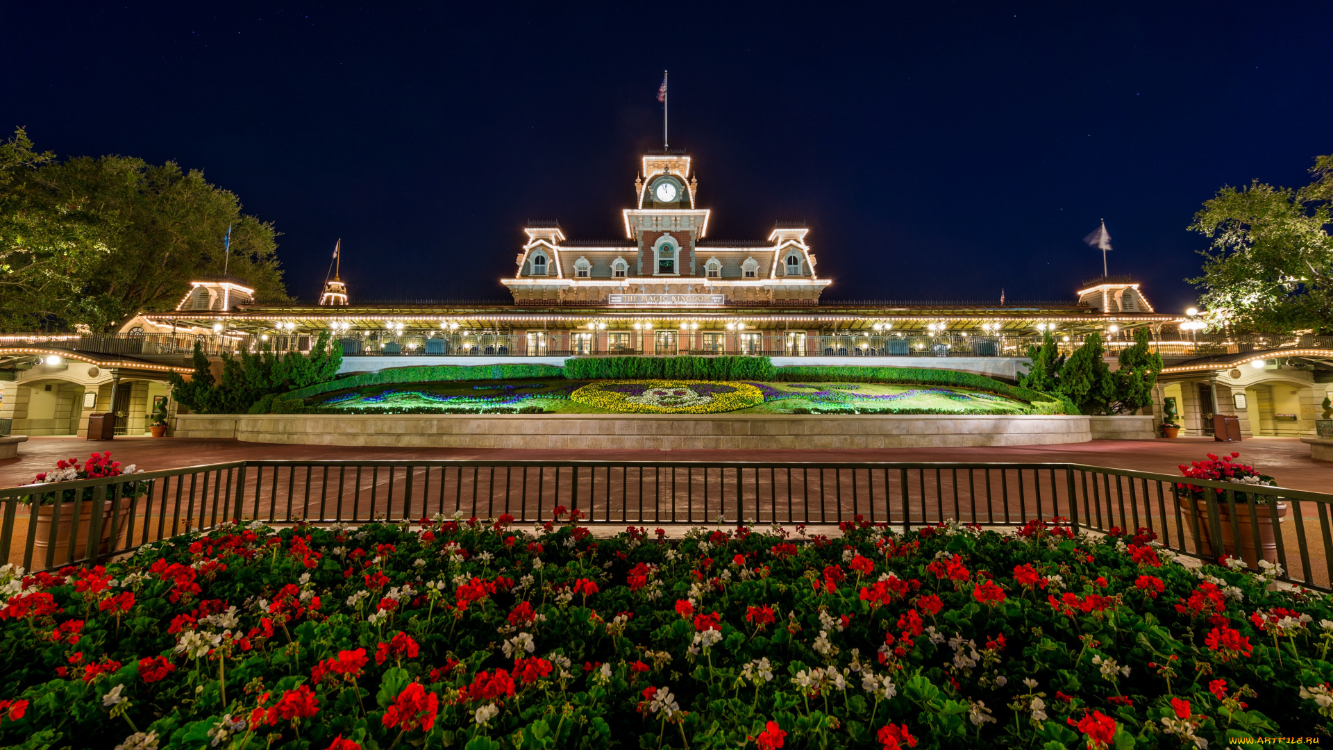 города, диснейленд, парк, волшебное, королевство