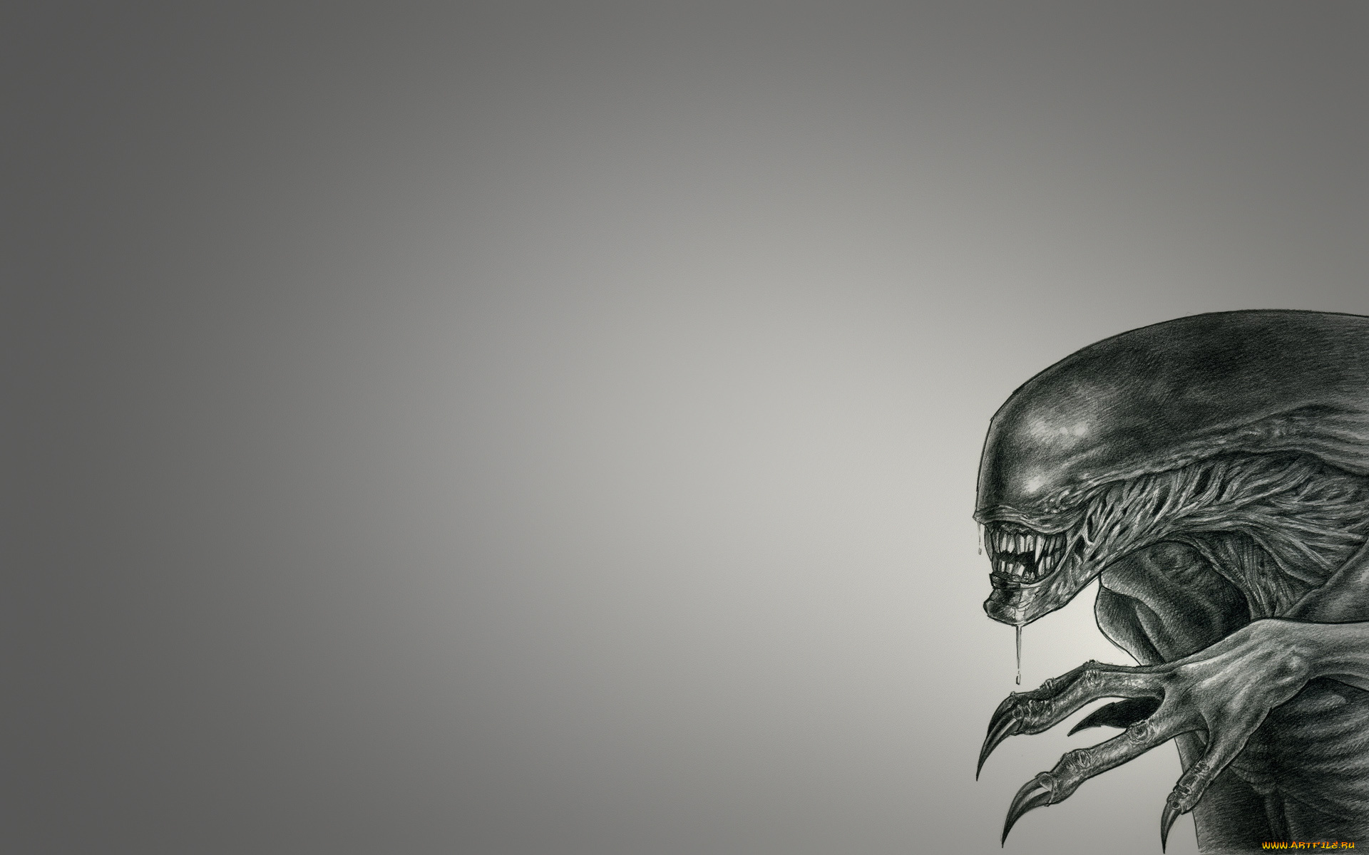 Чужой, рисованные, комиксы, пришелец, alien, чужой