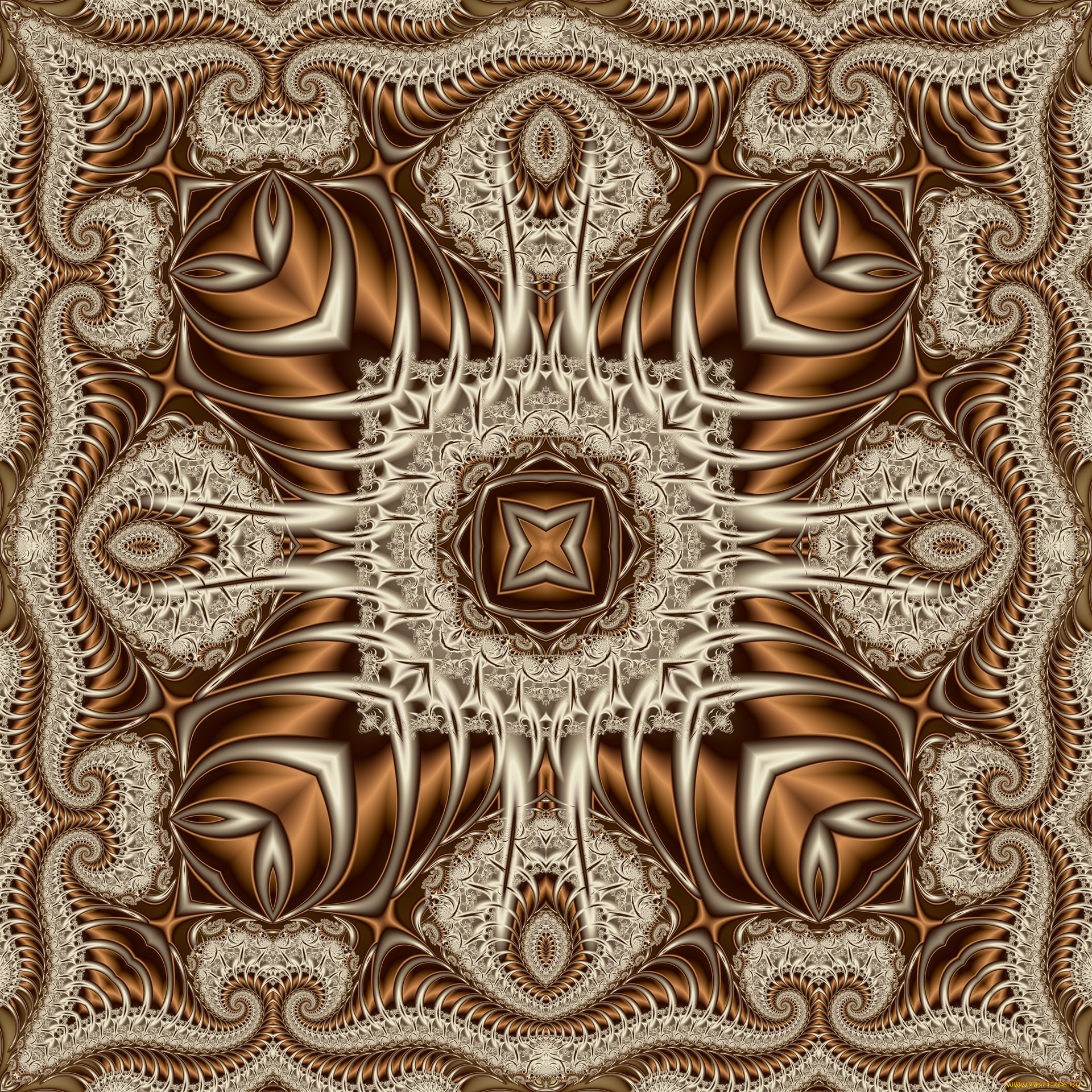 3д, графика, fractal, , фракталы, узор, цвета, фон
