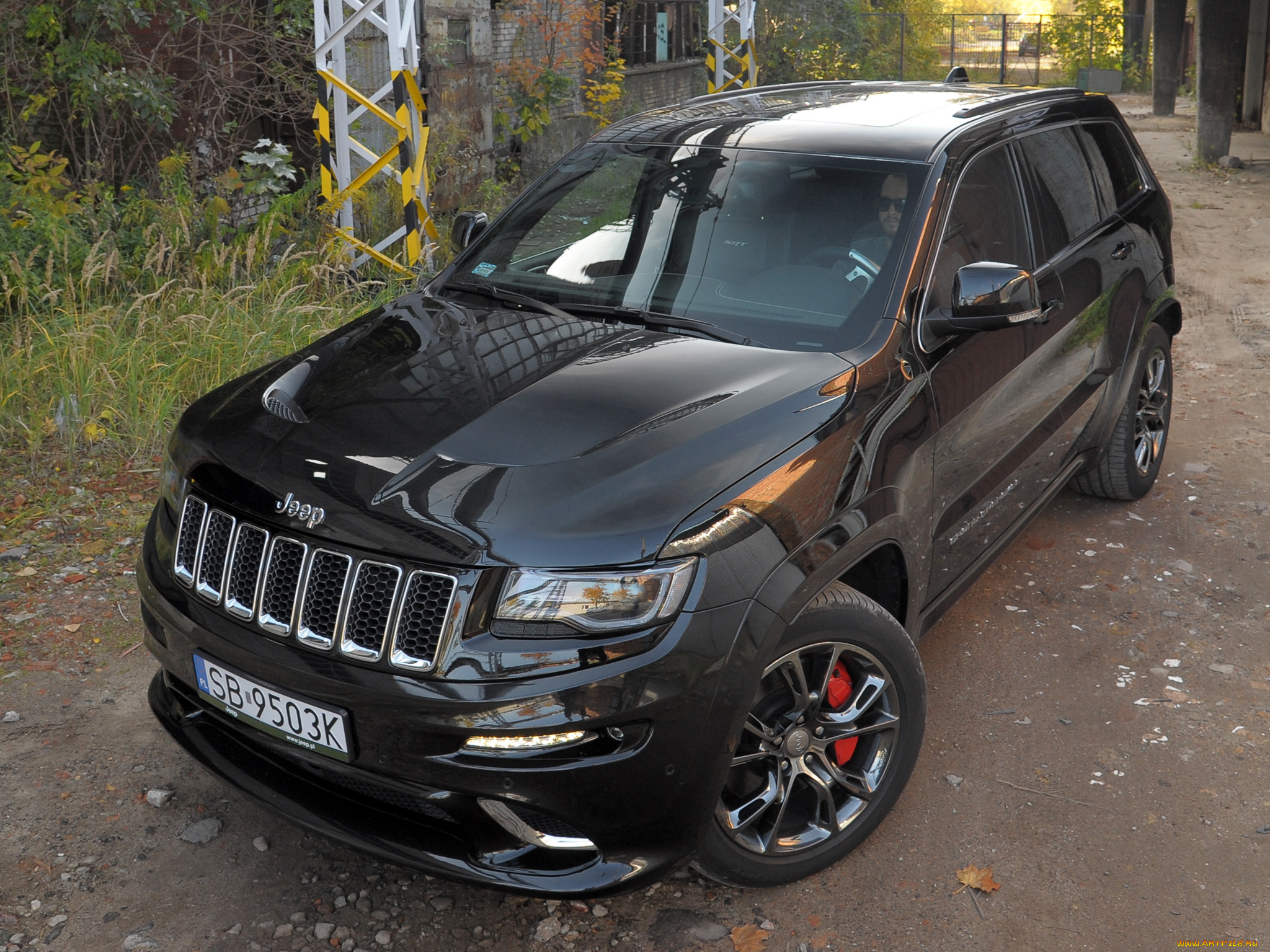 автомобили, jeep, grand, eu-spec, srt, cherokee, темный