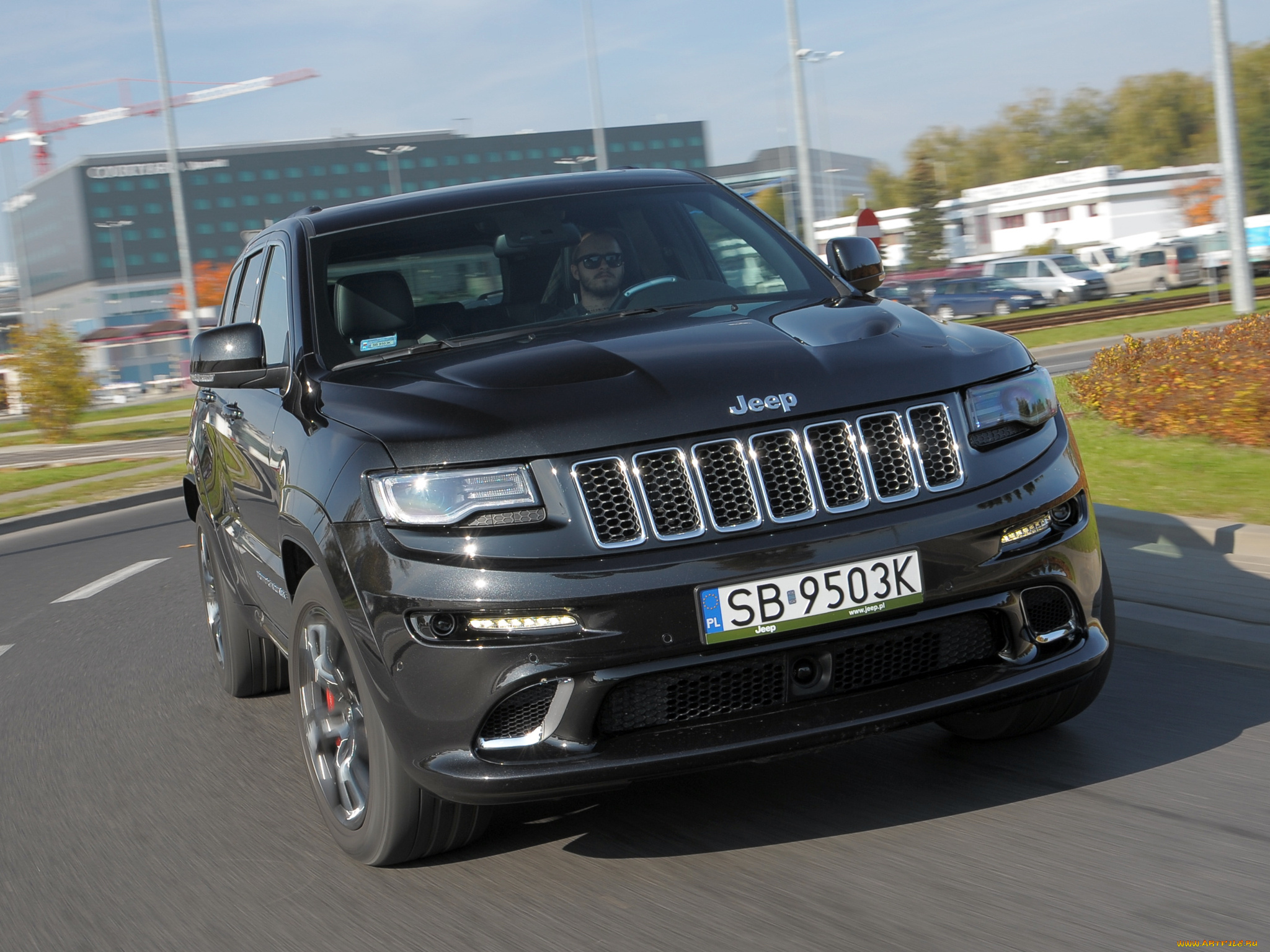 автомобили, jeep, темный, eu-spec, srt, cherokee, grand