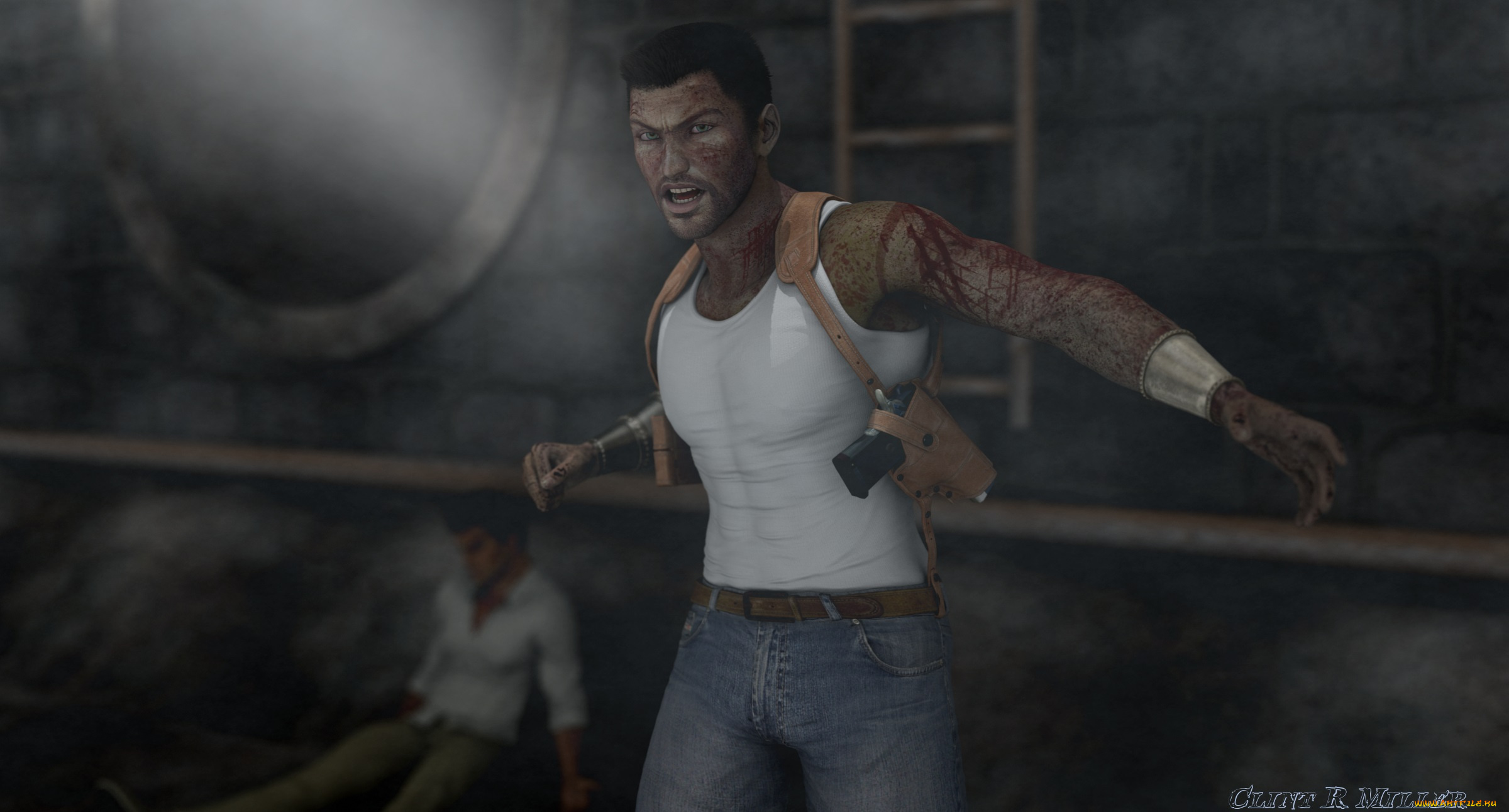 3д, графика, fantasy, , фантазия, мужчина