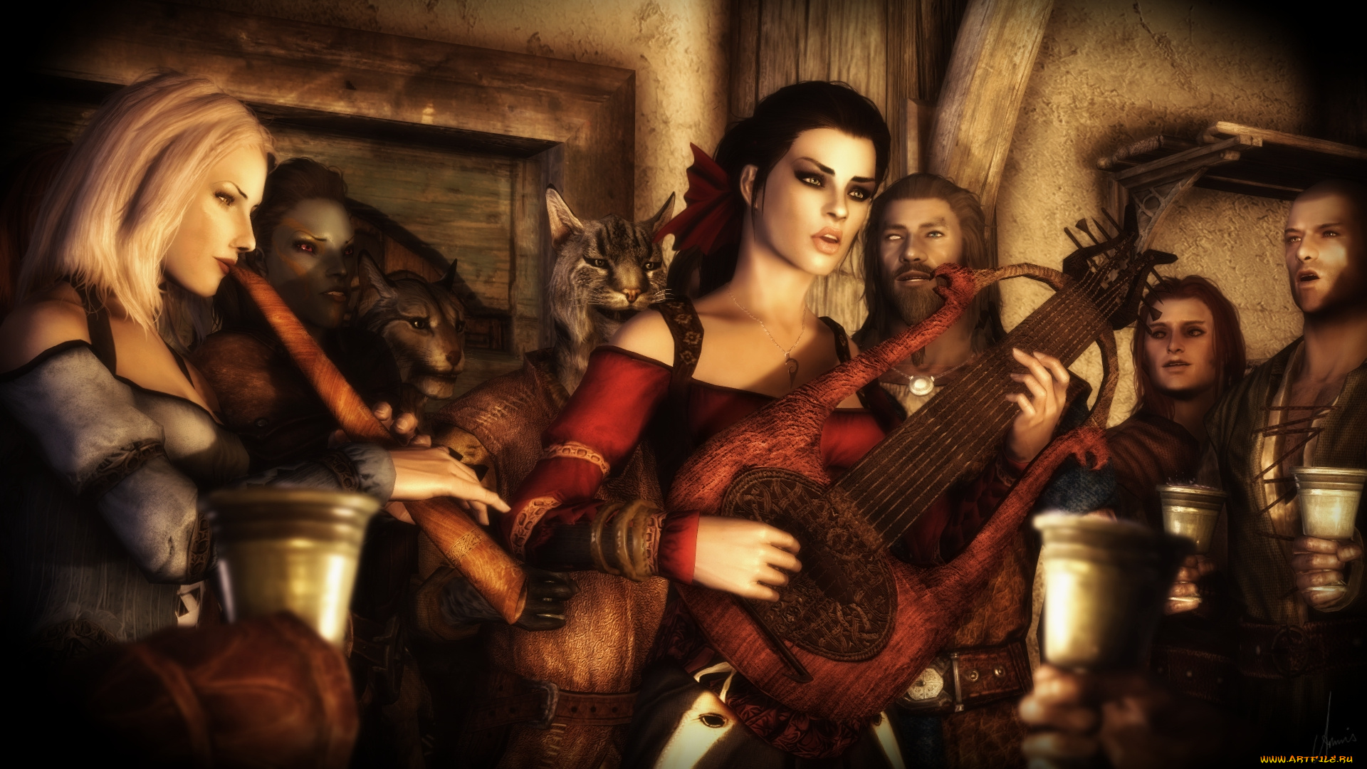 3д, графика, фантазия, , fantasy, мужчина, фон, взгляд, девушки