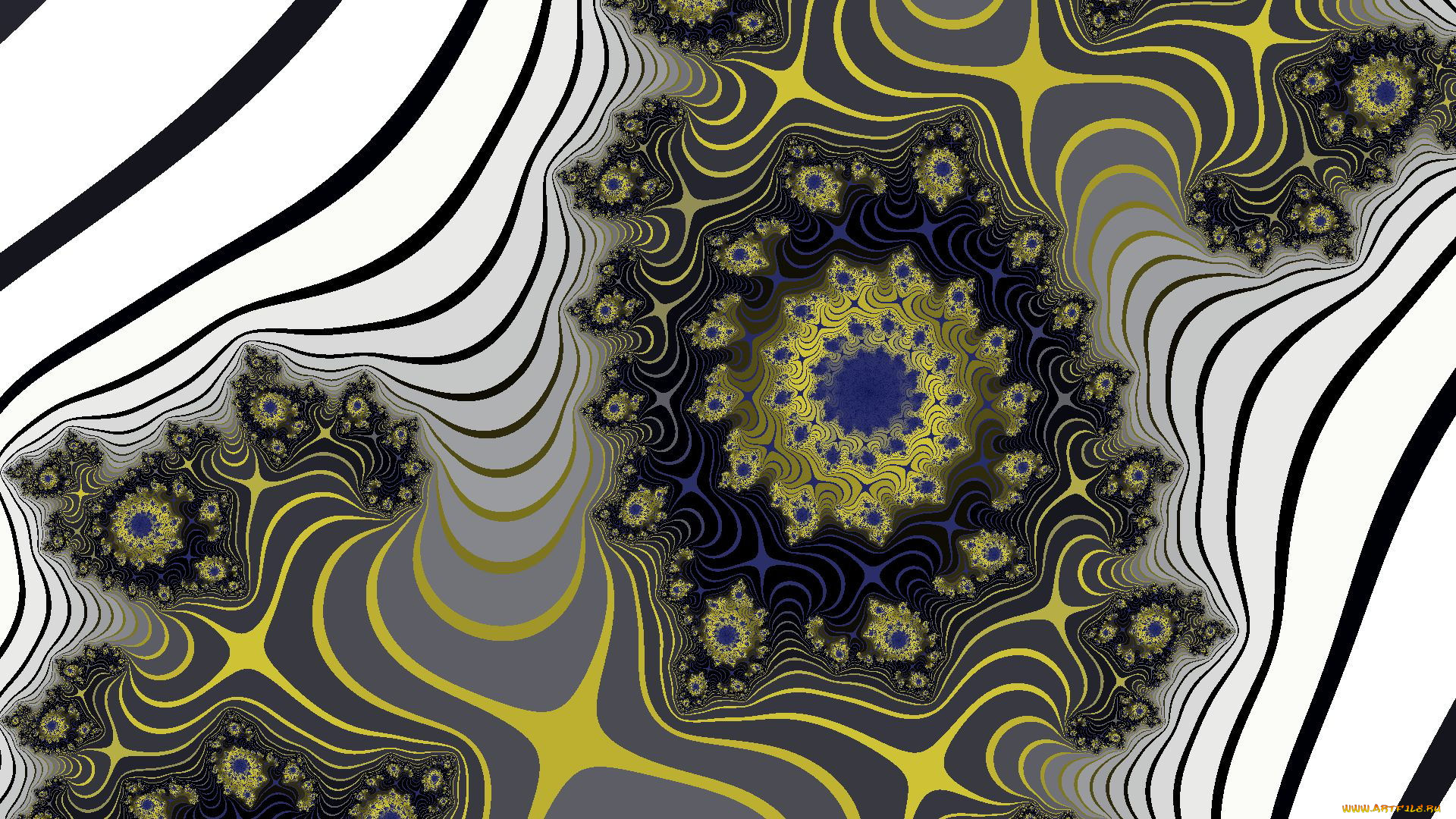 3д, графика, фракталы, , fractal, узор, фон, цвета