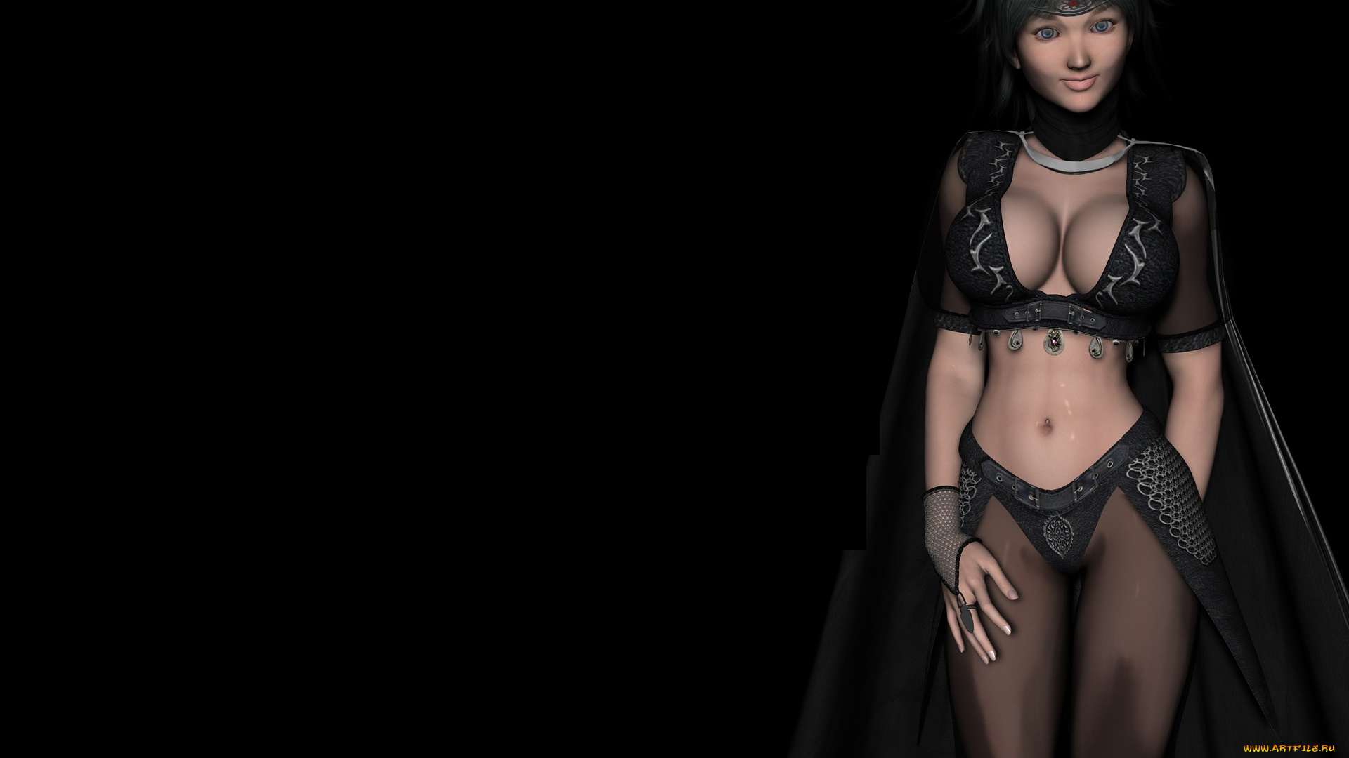 3д, графика, люди, , people, девушка, взгляд, фон