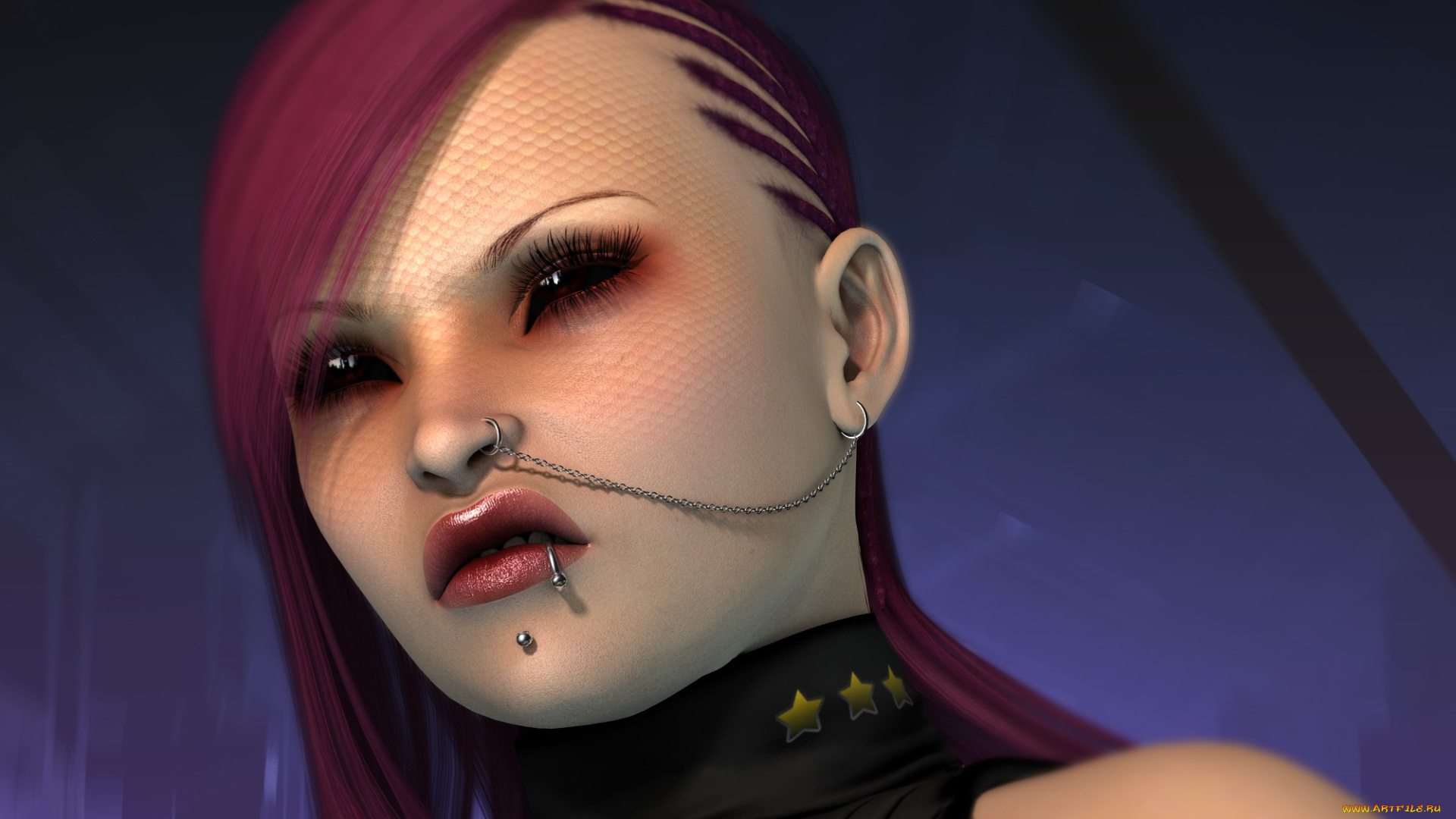 3д, графика, люди, , people, фон, взгляд, девушка