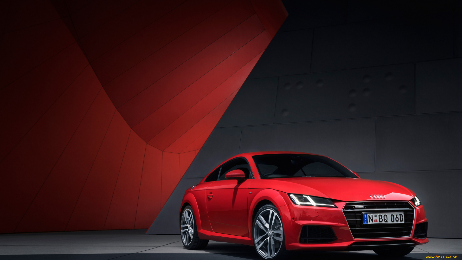 автомобили, audi, s, line, quattro, tfsi, красный, 2-0, coupе, tt, 2015г, 8s, au-spec