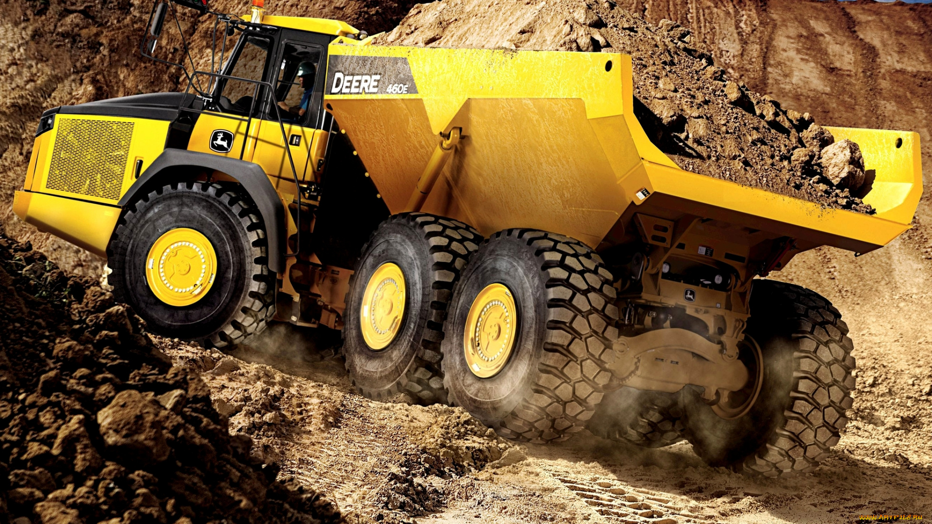 техника, строительная, техника, deere