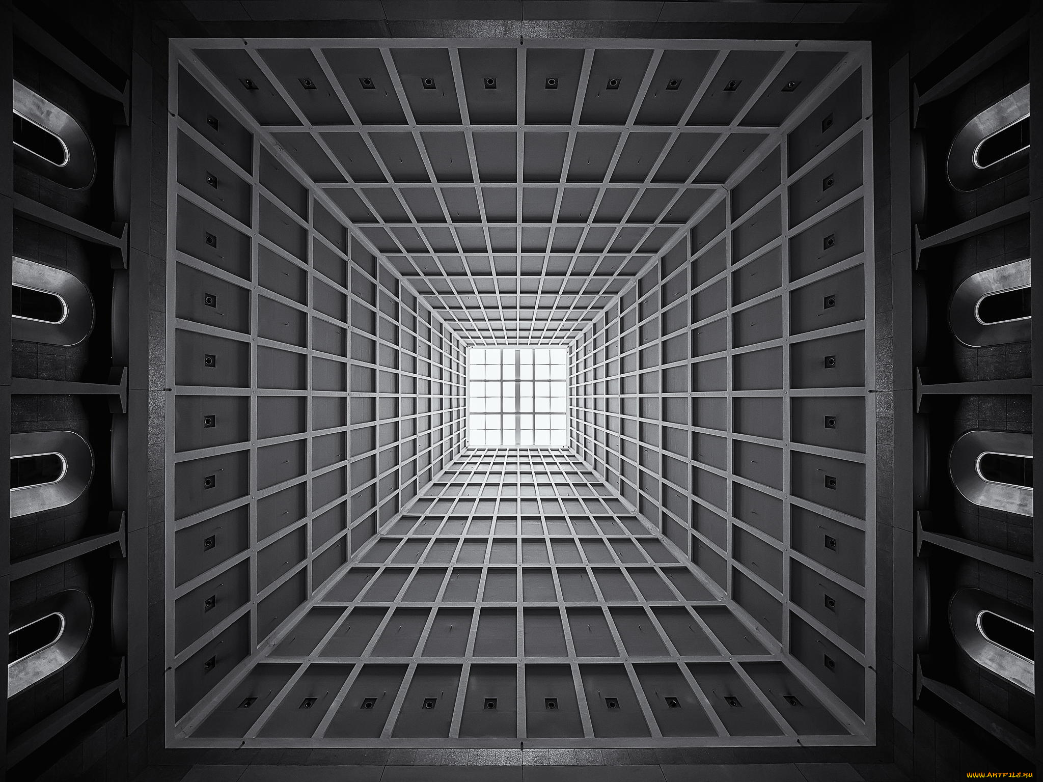 3д, графика, абстракция, , abstract, dean, mullin, hypnotic, ceiling, shanghai
