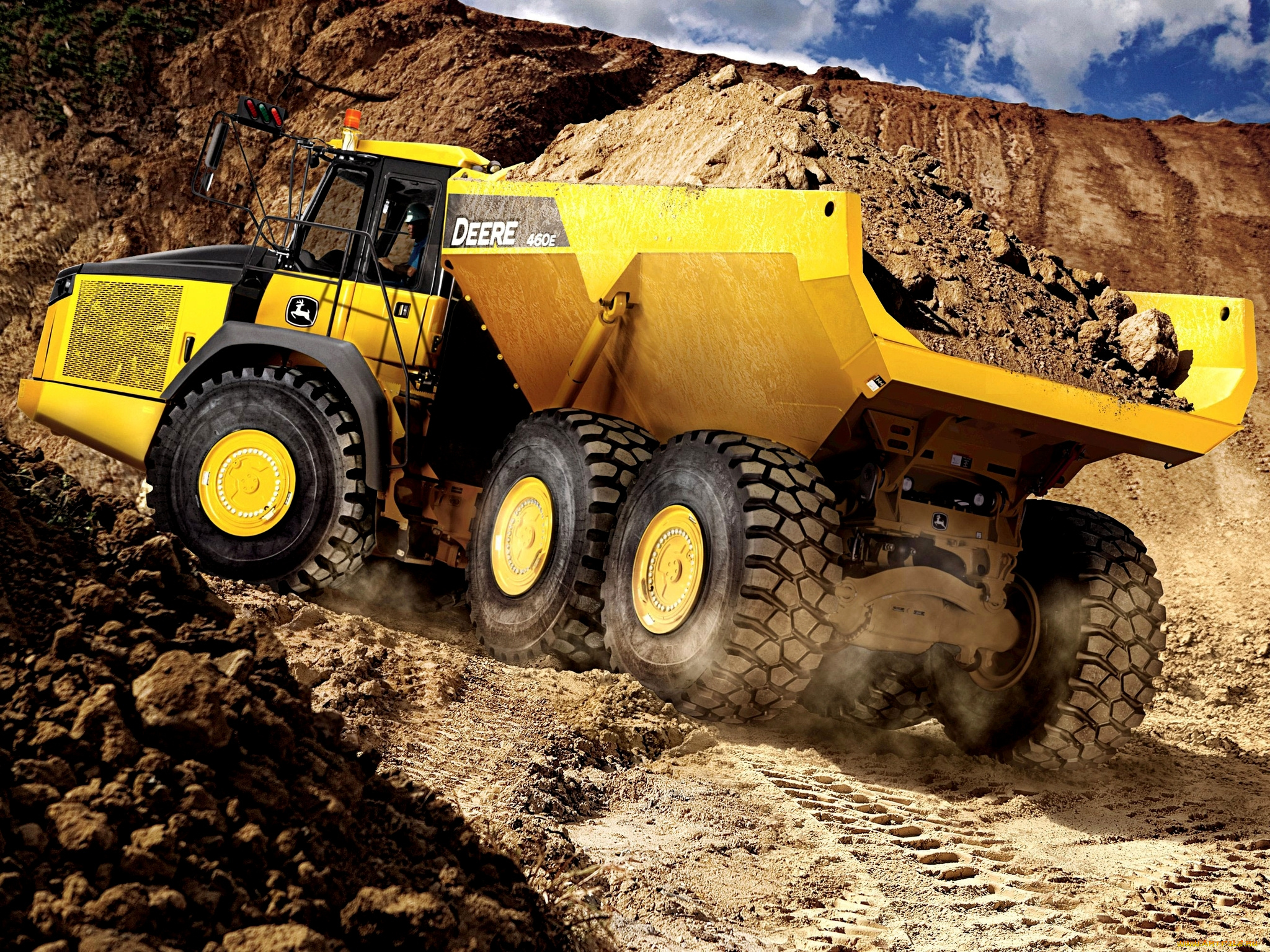 техника, строительная, техника, deere