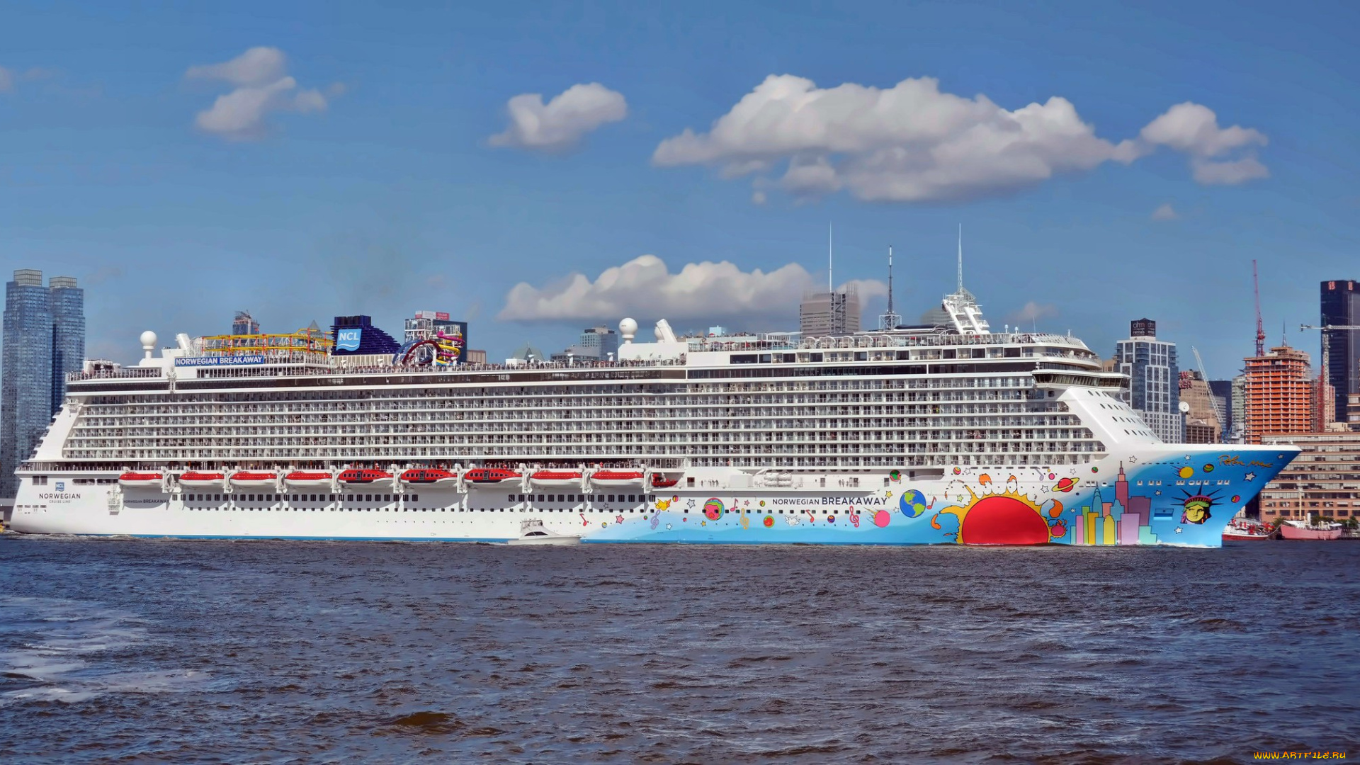 norwegian, breakaway, корабли, лайнеры, круизный, лайнер