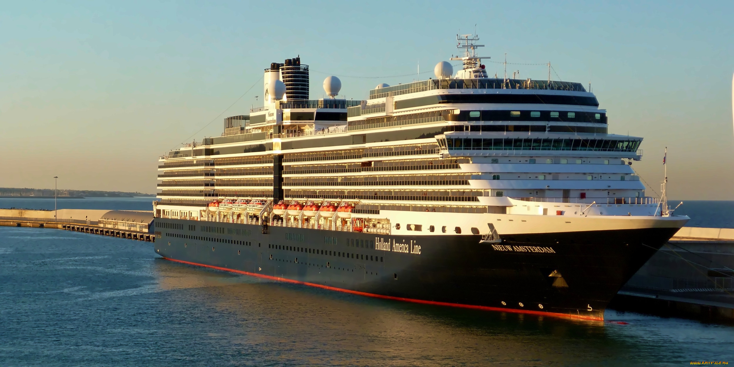 nieuw, amsterdam, корабли, лайнеры, круизный, лайнер