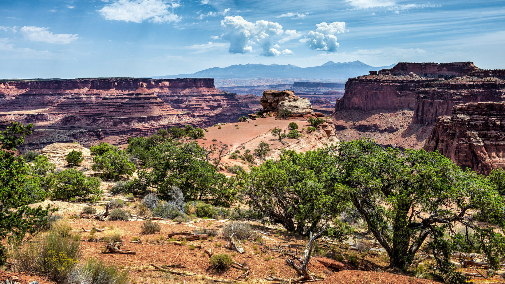 природа, горы, простор