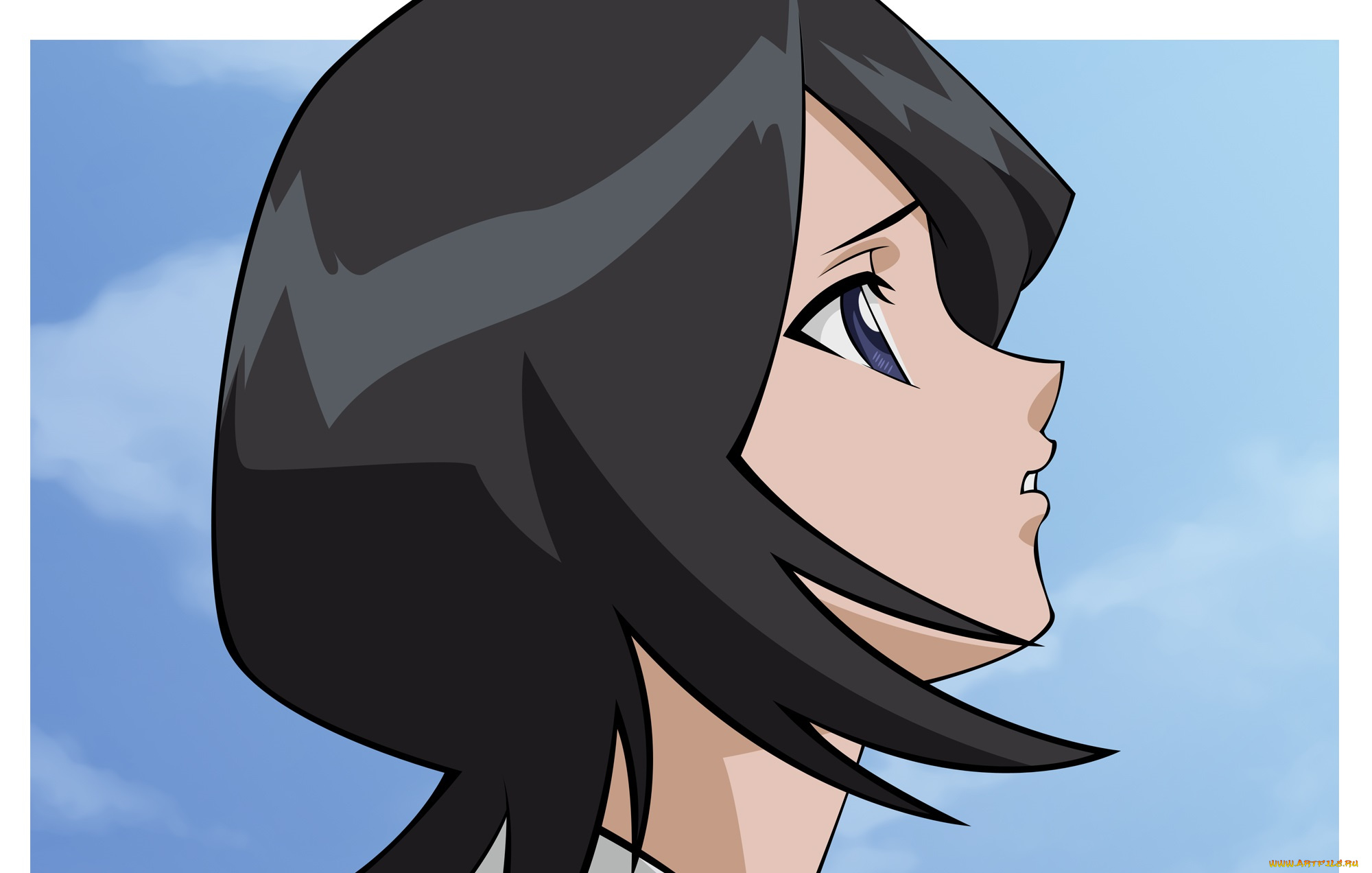 аниме, bleach, kuchiki, rukia