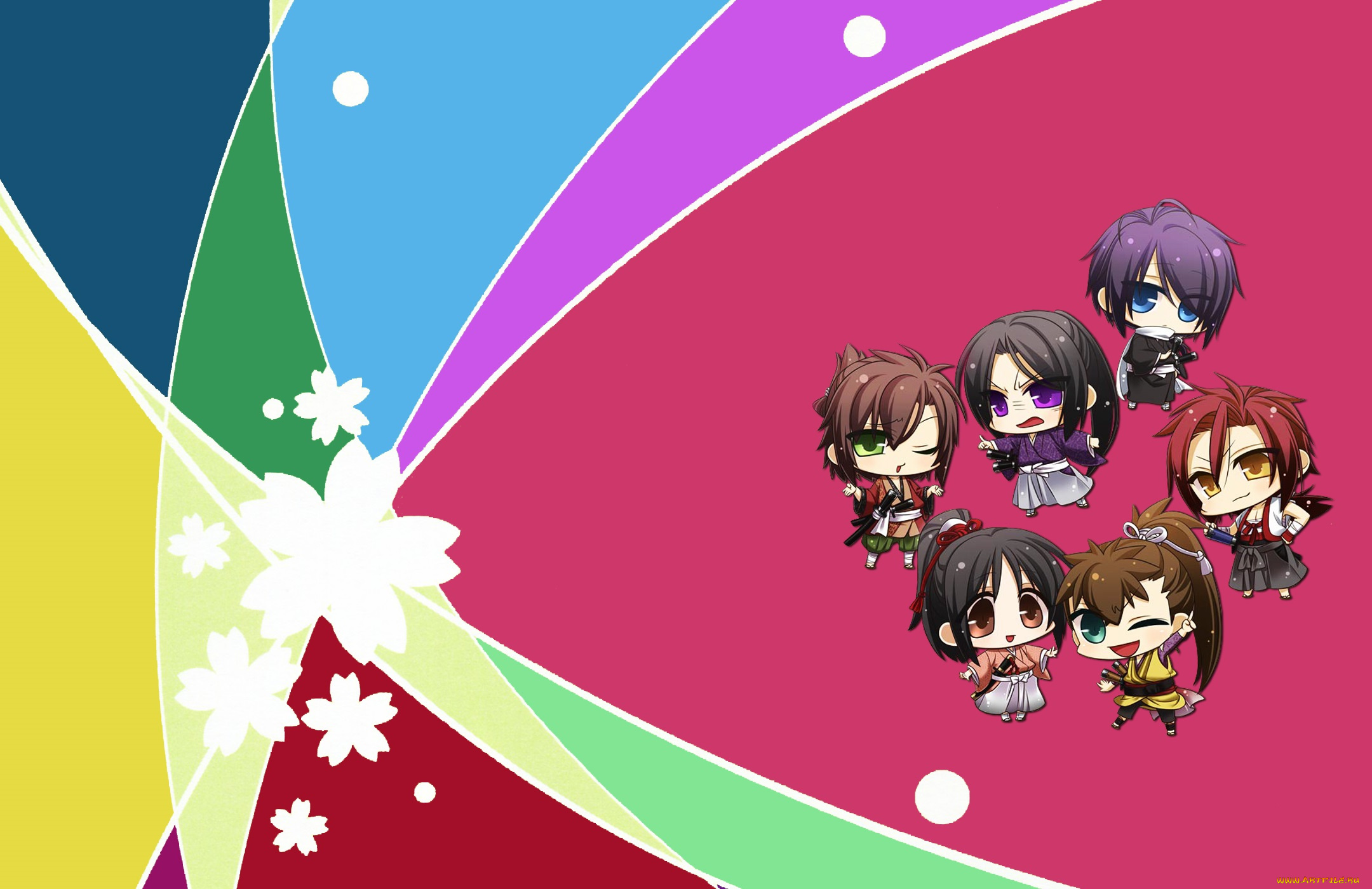 аниме, hakuouki, shinsengumi, kitan