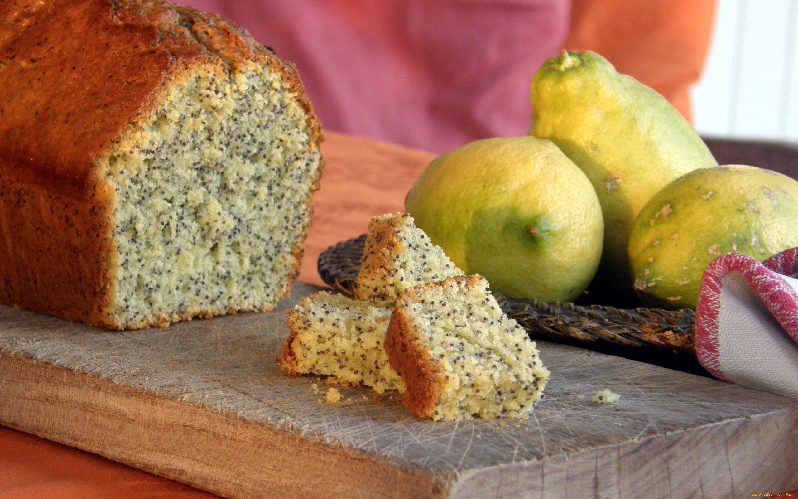 еда, хлеб, , выпечка, маковый, лимоны