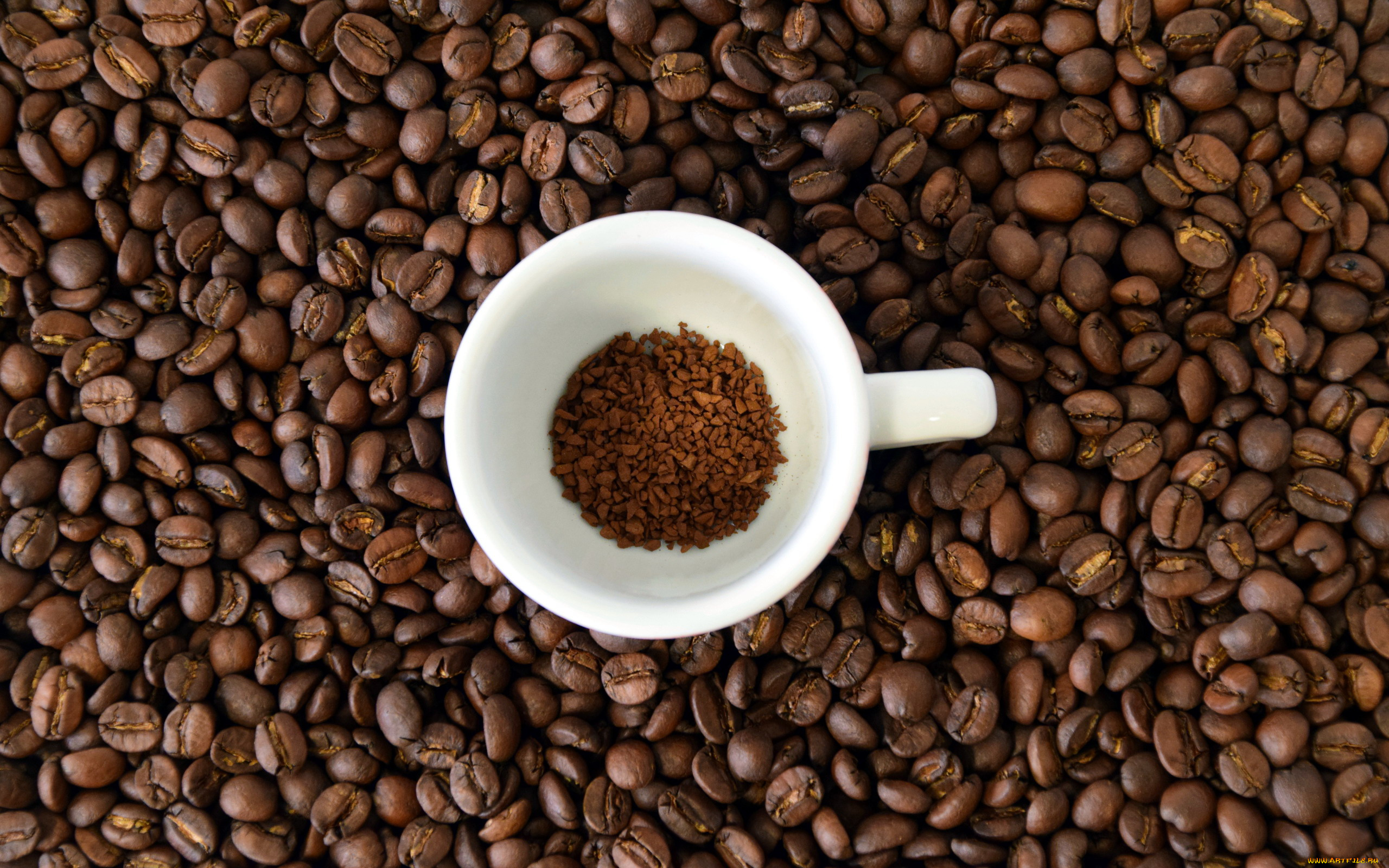 еда, кофе, , кофейные, зёрна, зерна, молотый, чашка
