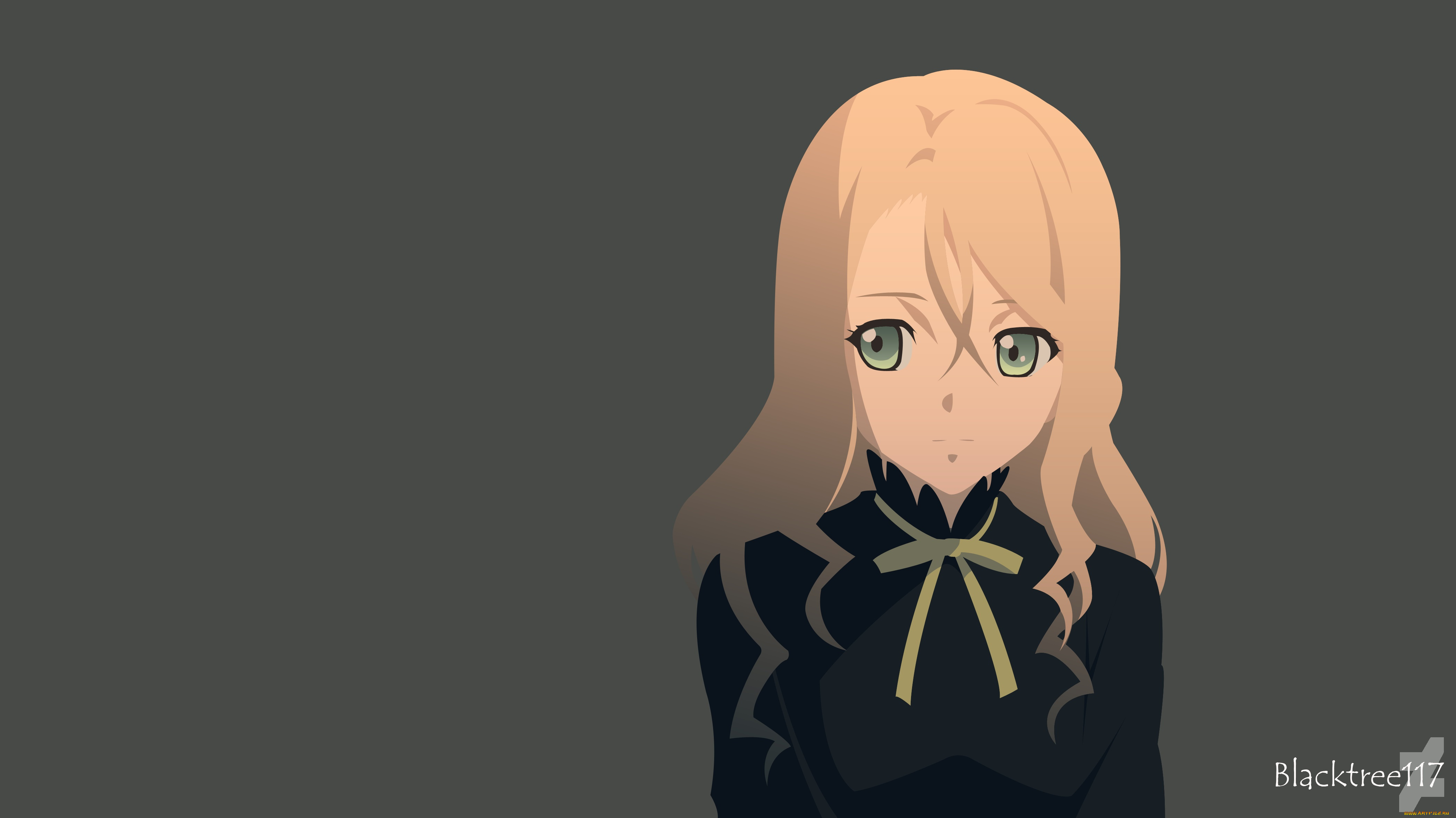 аниме, tales, of, zestiria, фон, взгляд, девушка