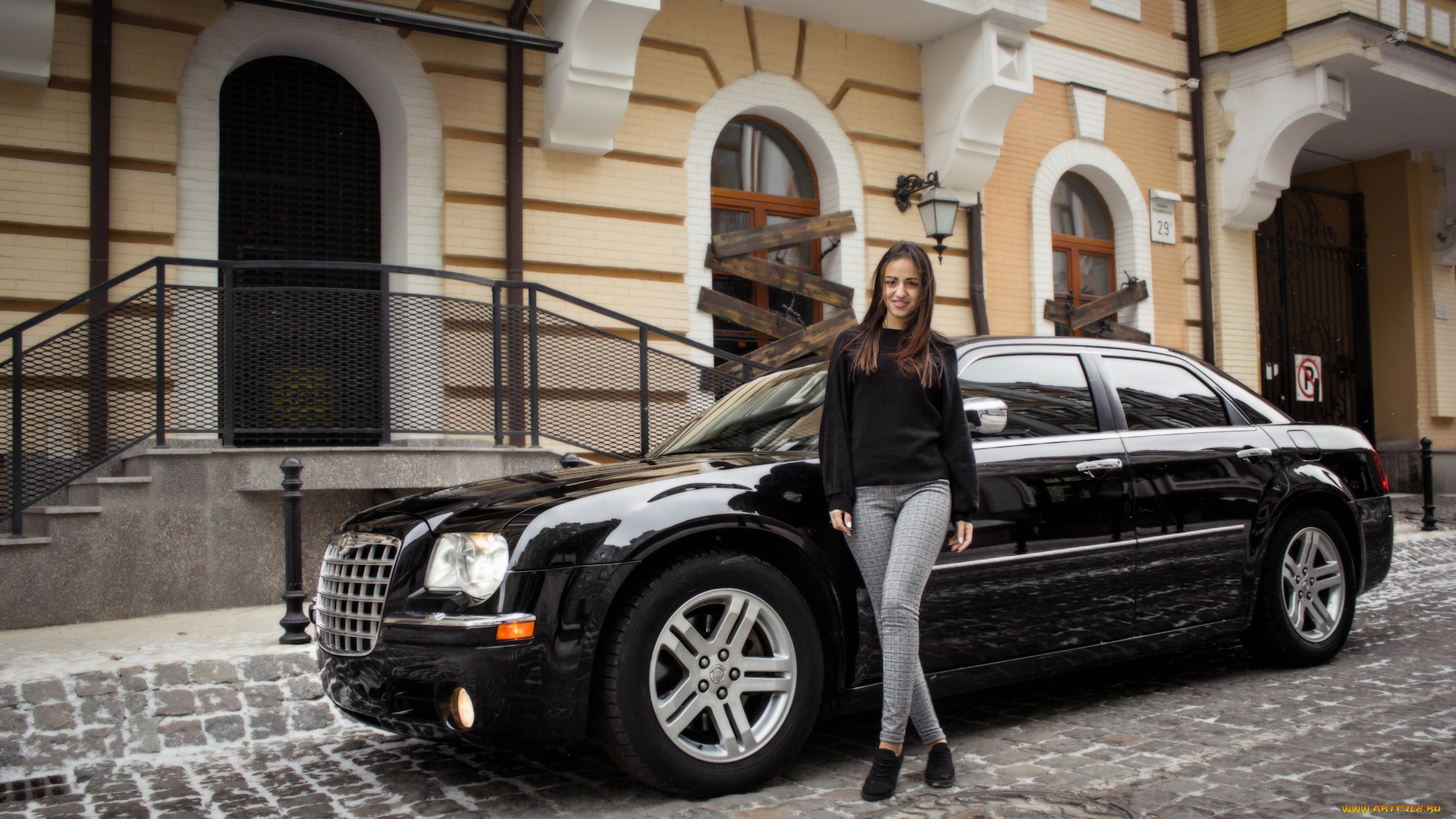 автомобили, -авто, с, девушками, 300c, chrysler, boss