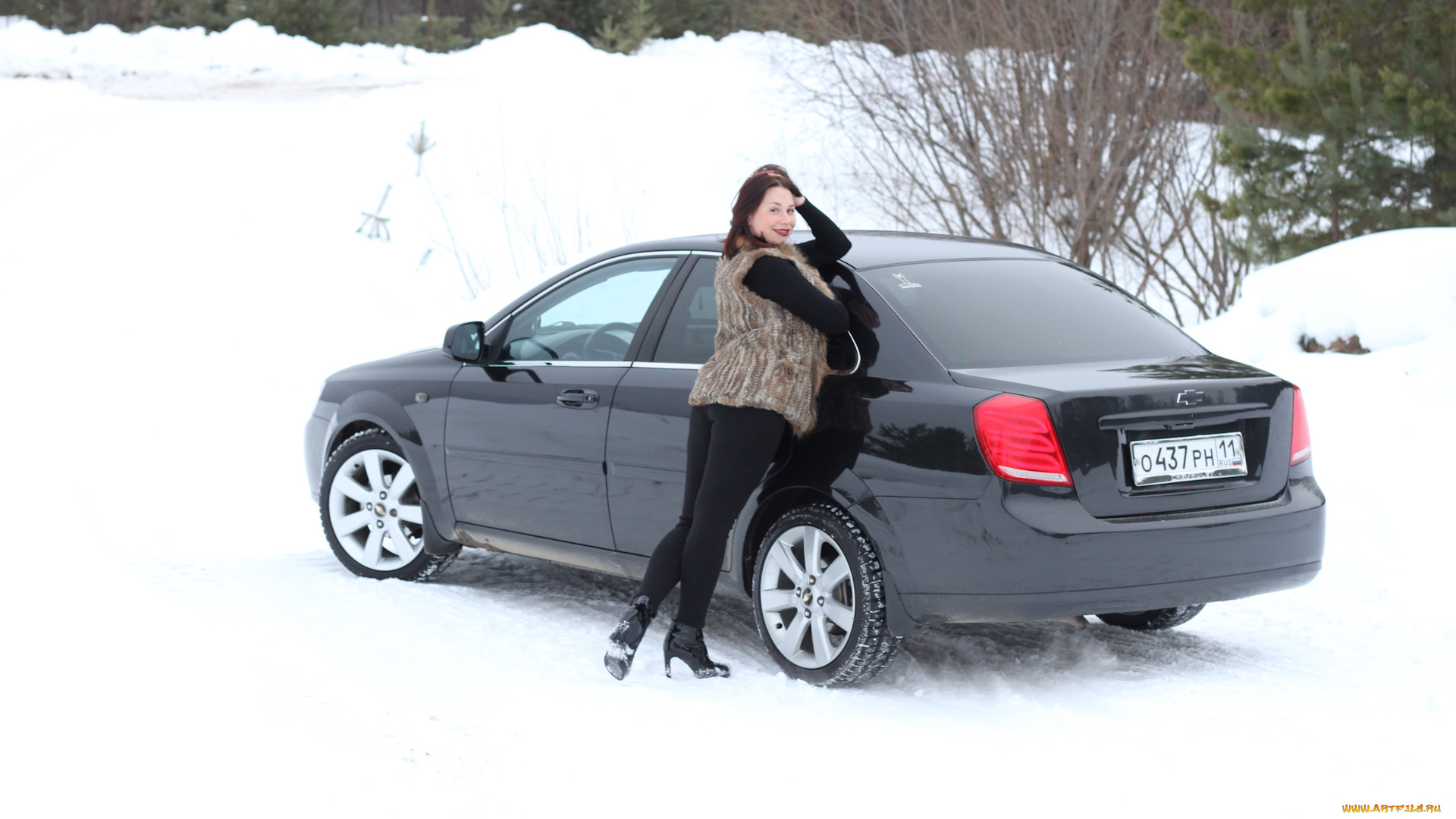 автомобили, -авто, с, девушками, chevrolet, lacetti